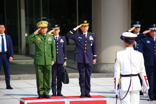 Formal Salute of a Guard of Honor