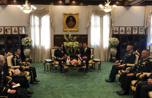Courtesy call on GEN Changmongkol, Deputy Defence Minister
