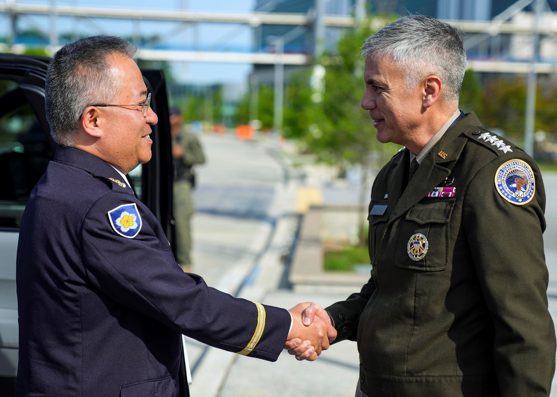 統合幕僚長による米サイバー軍への訪問