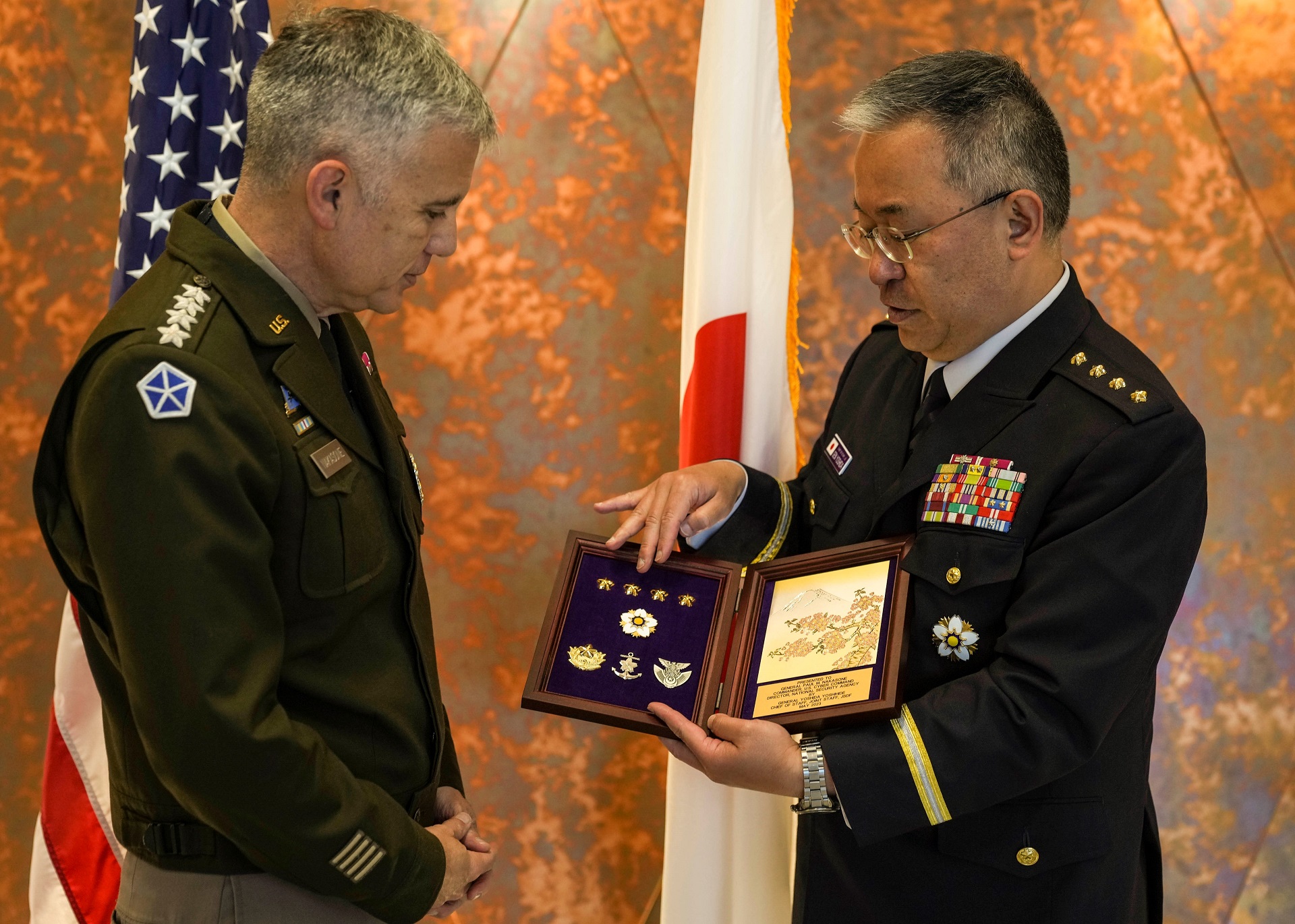 統合幕僚長による米サイバー軍への訪問