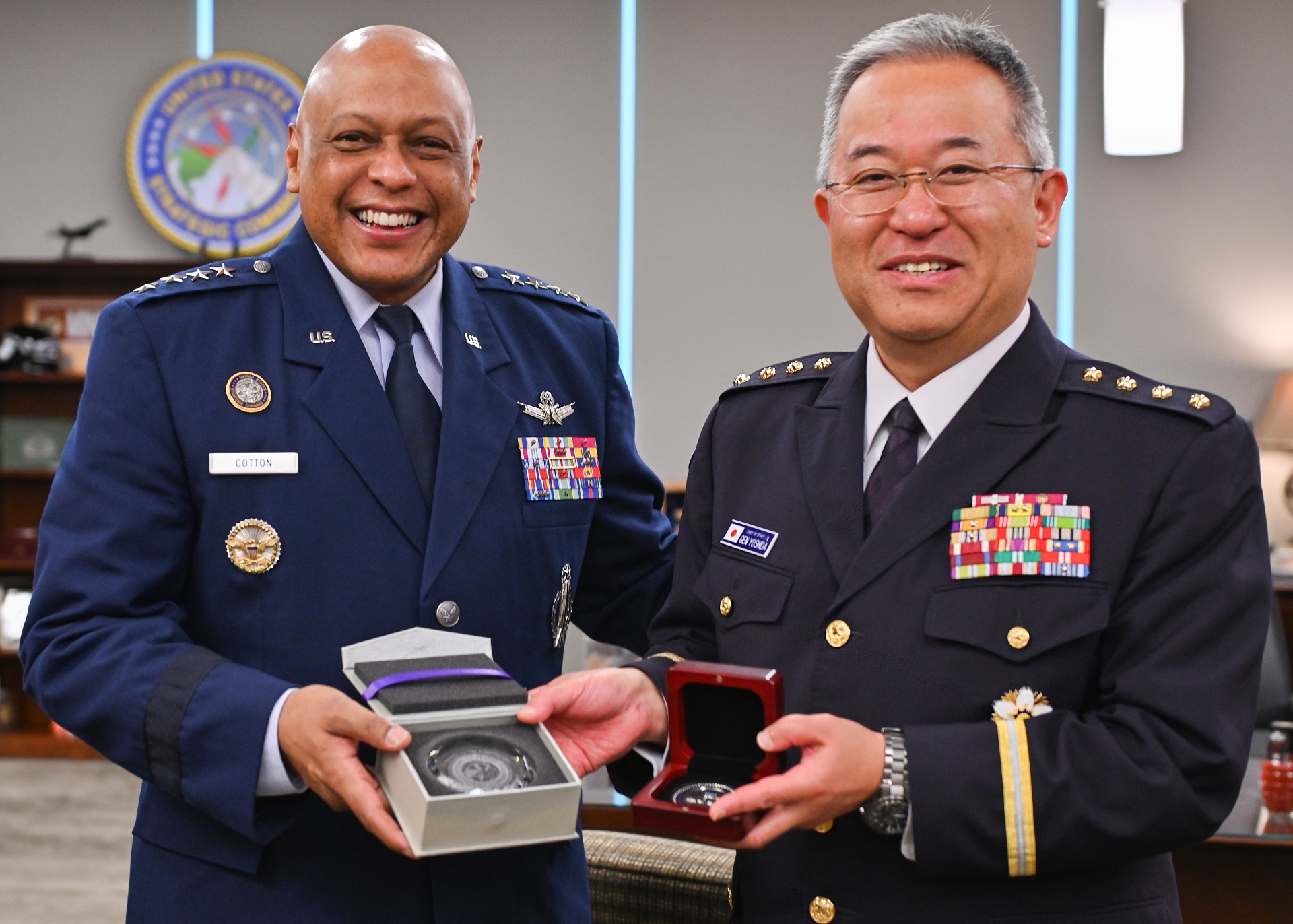 統合幕僚長による米戦略軍への訪問