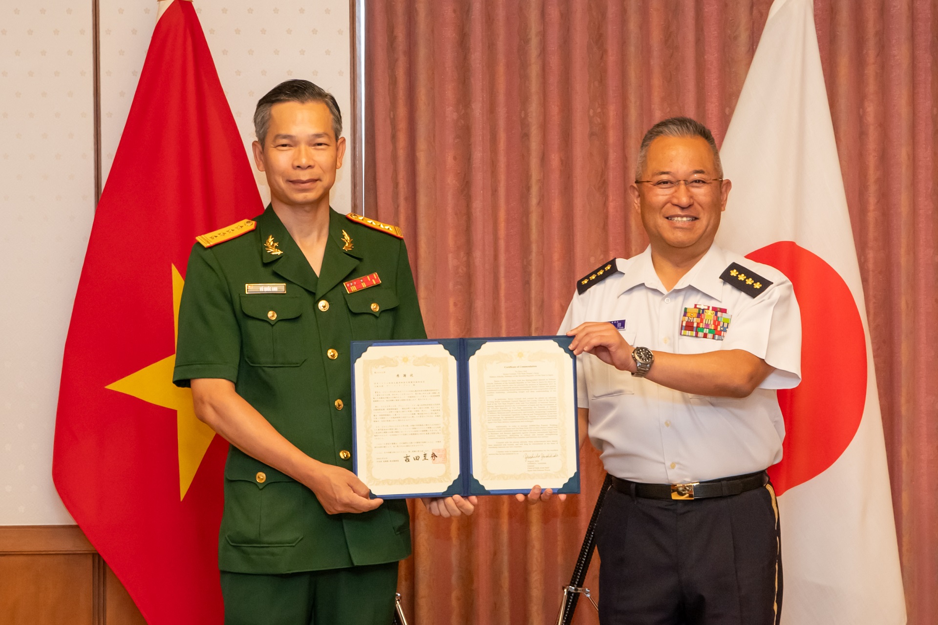 在京ベトナム大使館付国防武官