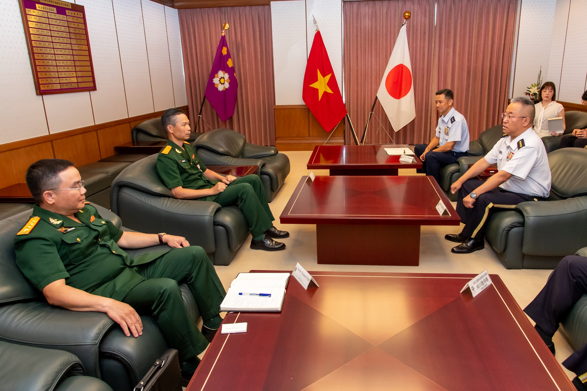 在京ベトナム大使館付国防武官