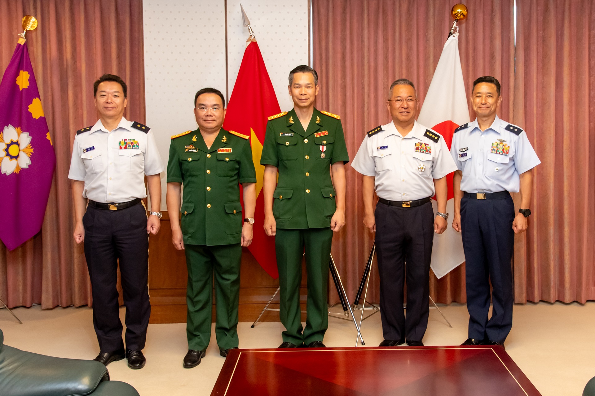在京ベトナム大使館付国防武官