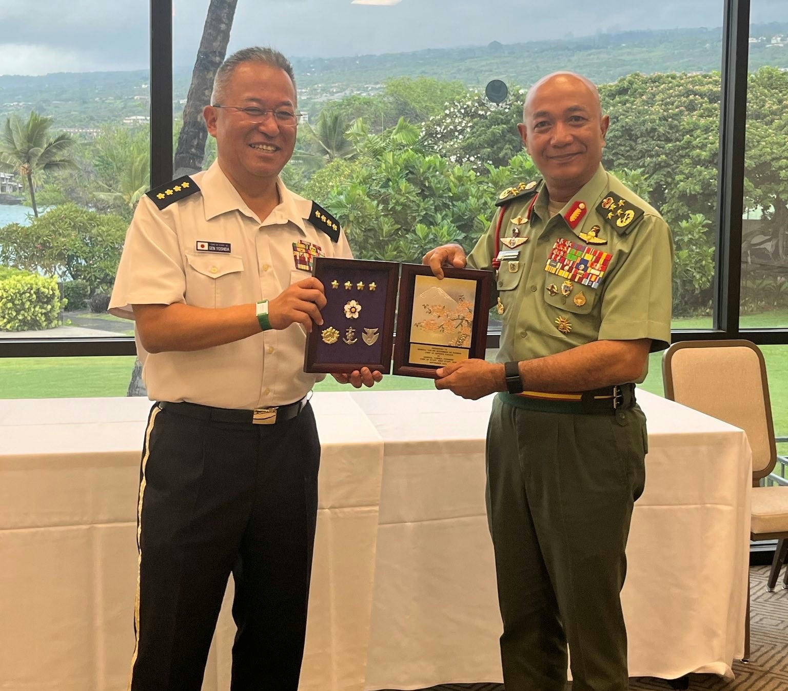 マレーシア国軍司令官 ラーマン陸軍大将
