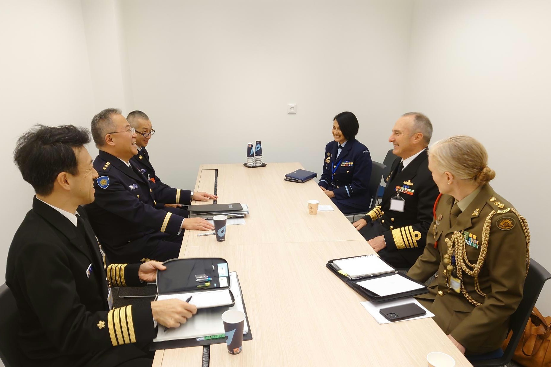 ＮＡＴＯ参謀総長等会議への参加