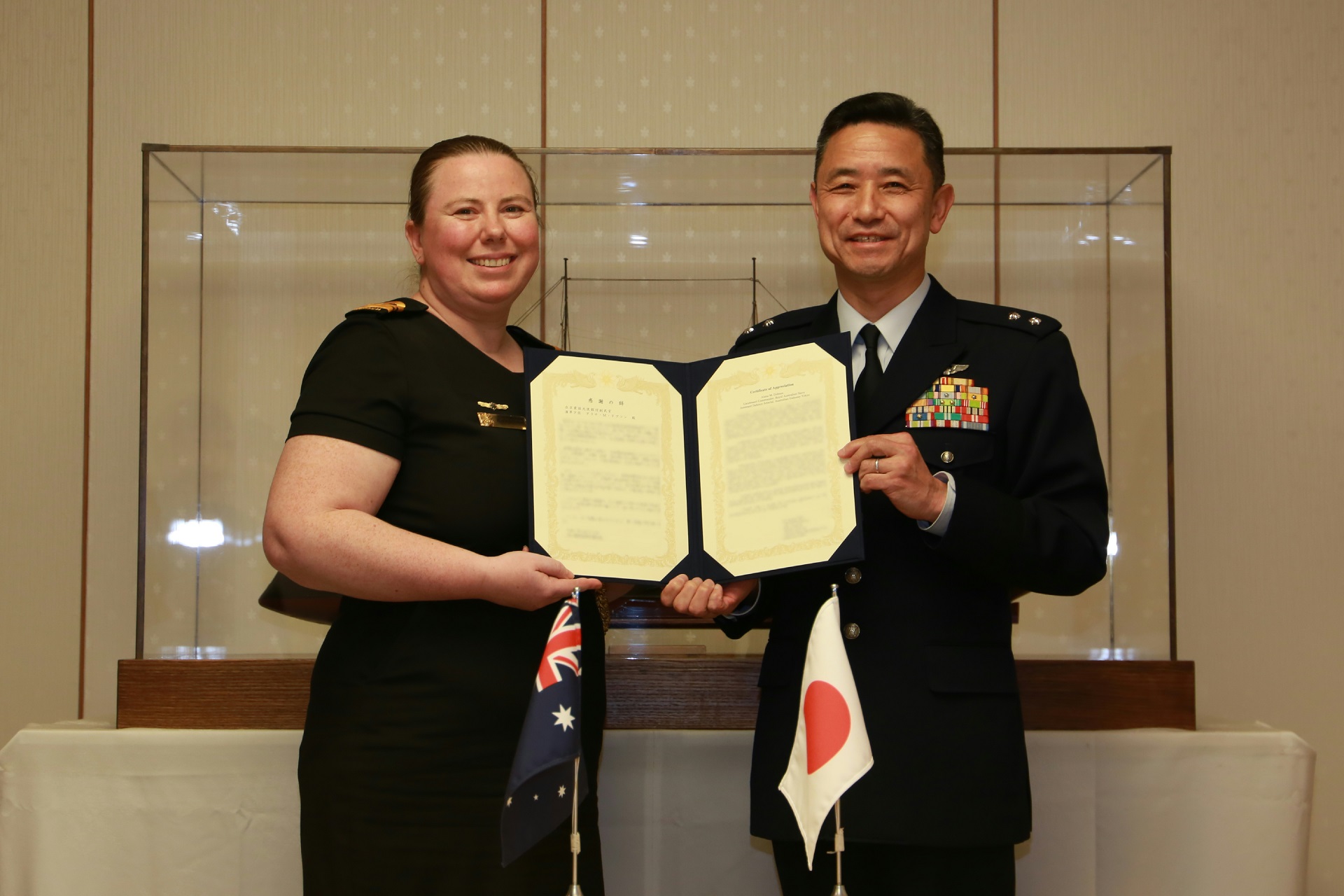 在京豪国大使館付副武官