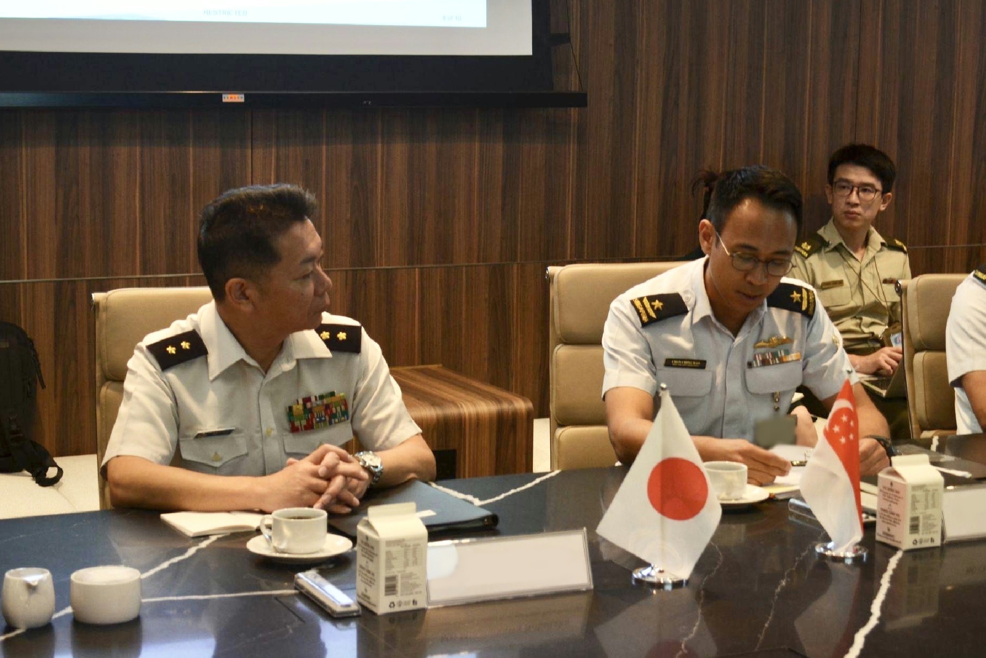 第１０回日シンガポール幕僚協議