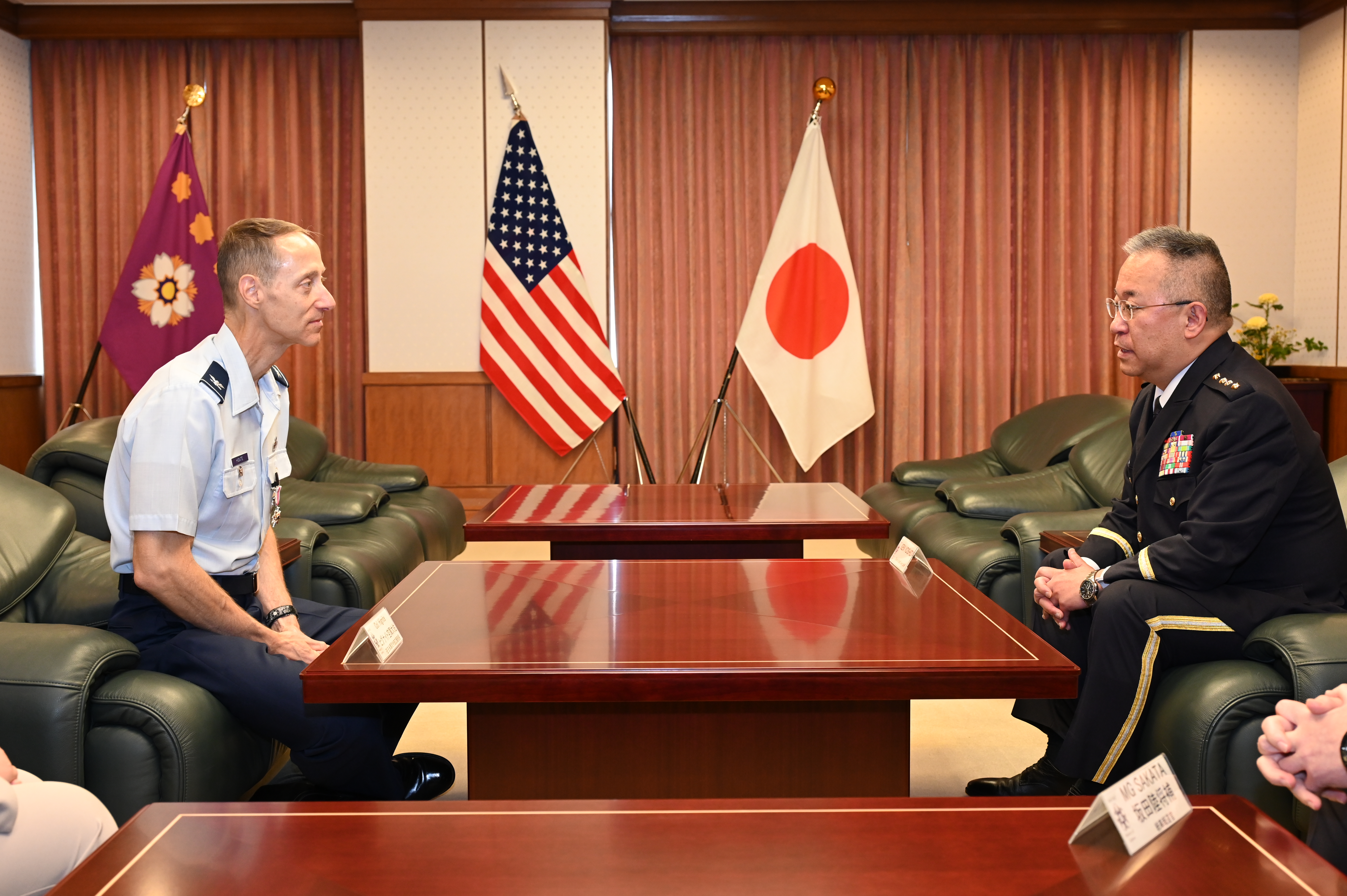 在日米軍司令部広報部長