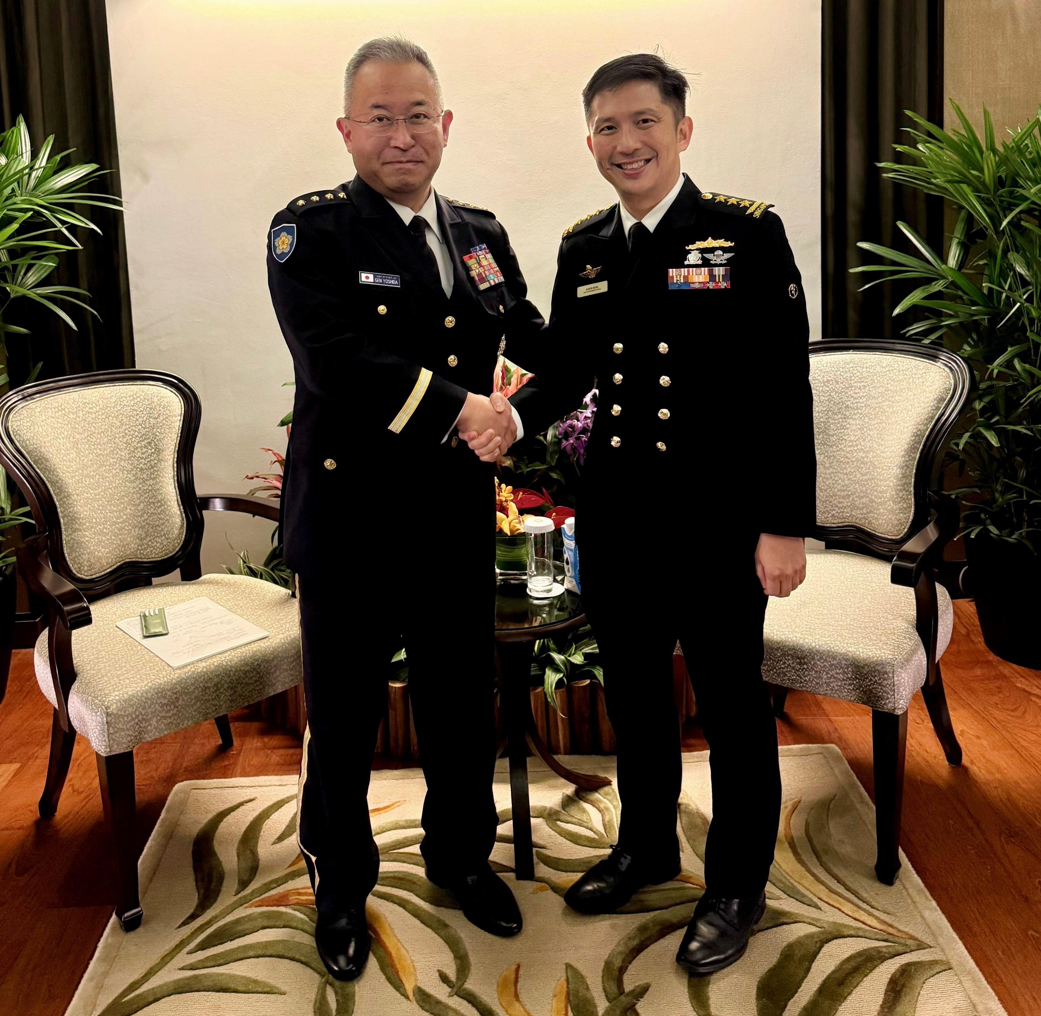 Vice Admiral Aaron BENG, Chief of Defence Force Singapore Armed Forces