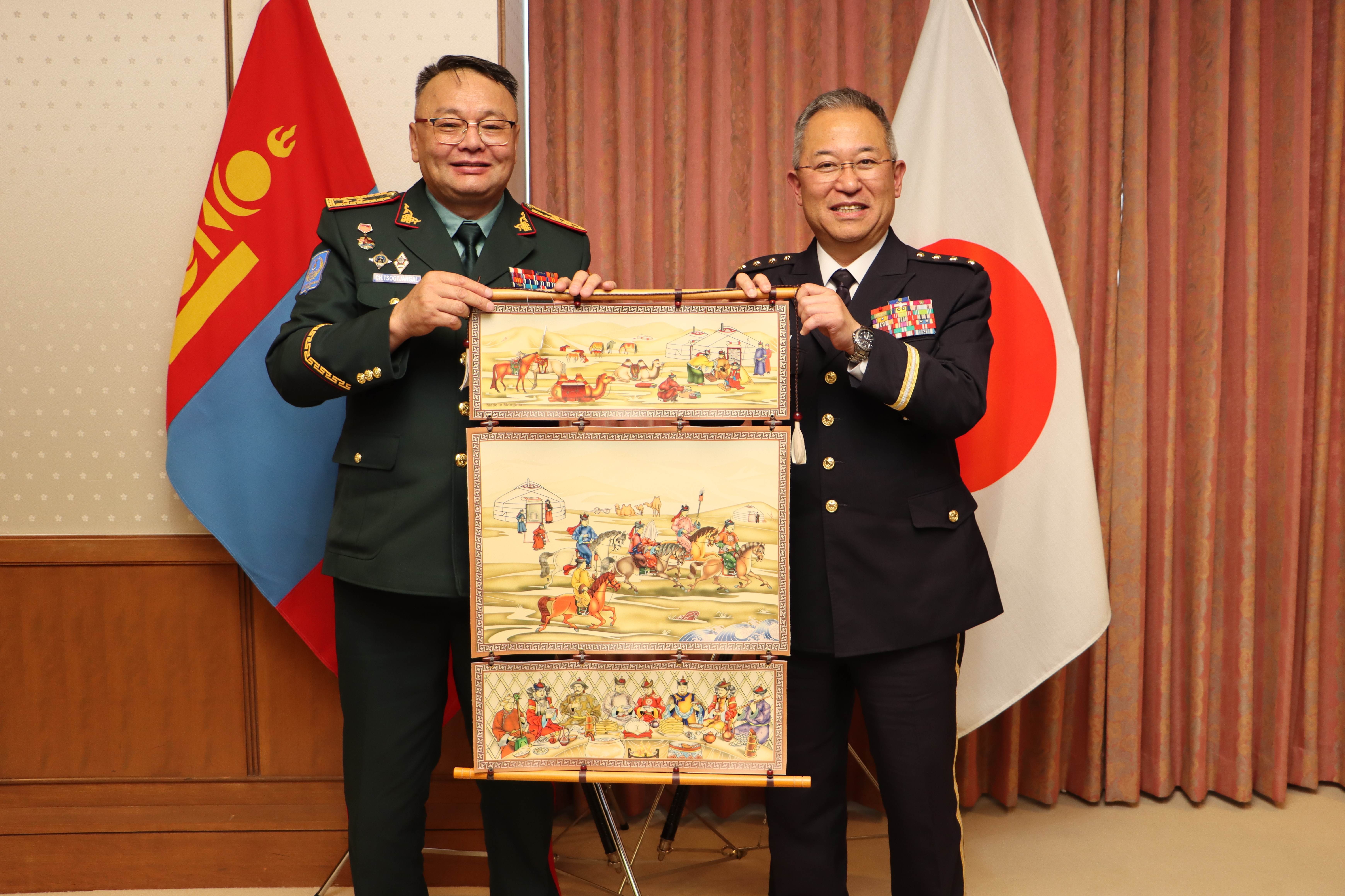 モンゴル陸軍司令官