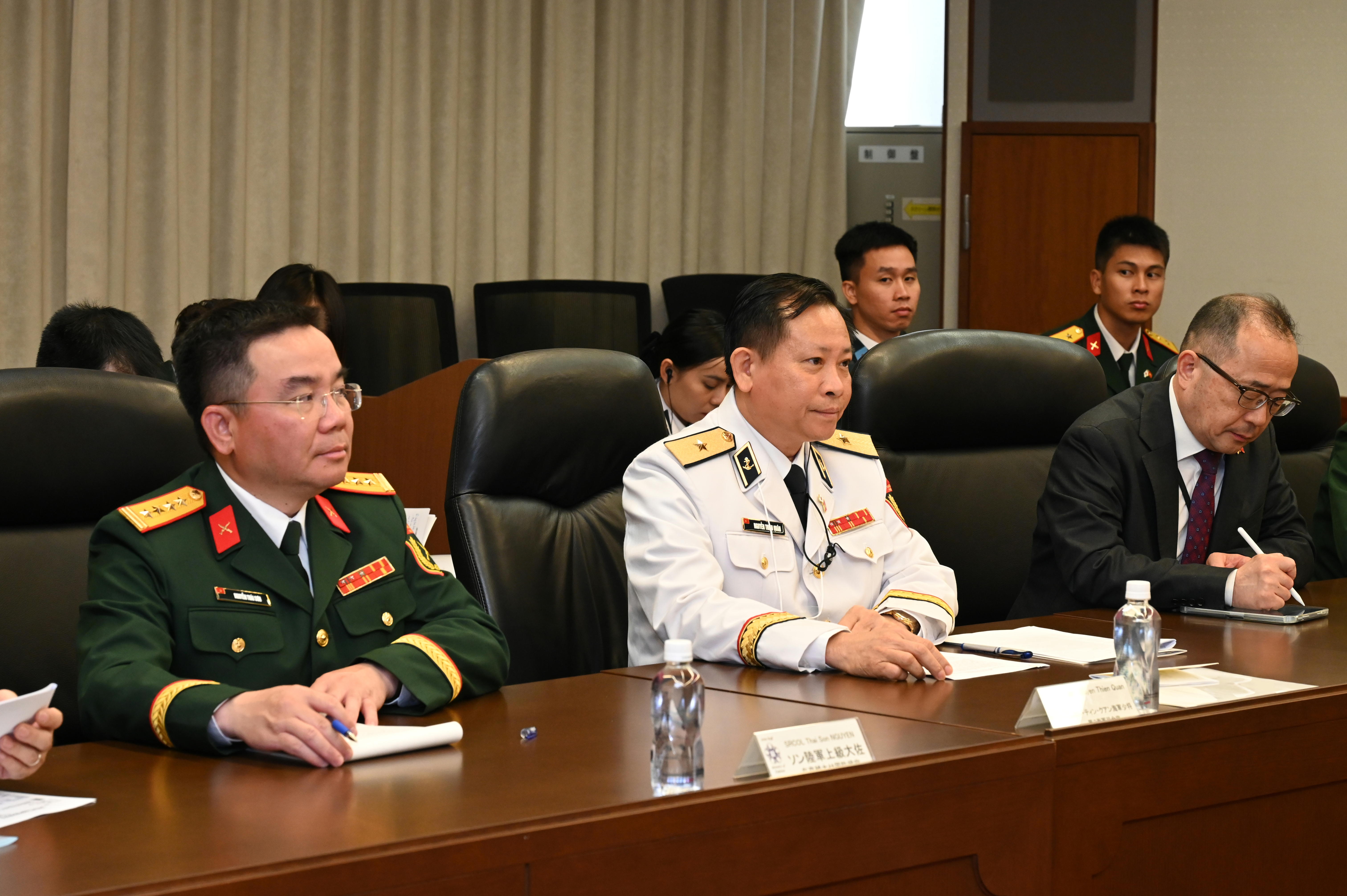 笹川平和財団主催「日越佐官級交流」訪日団