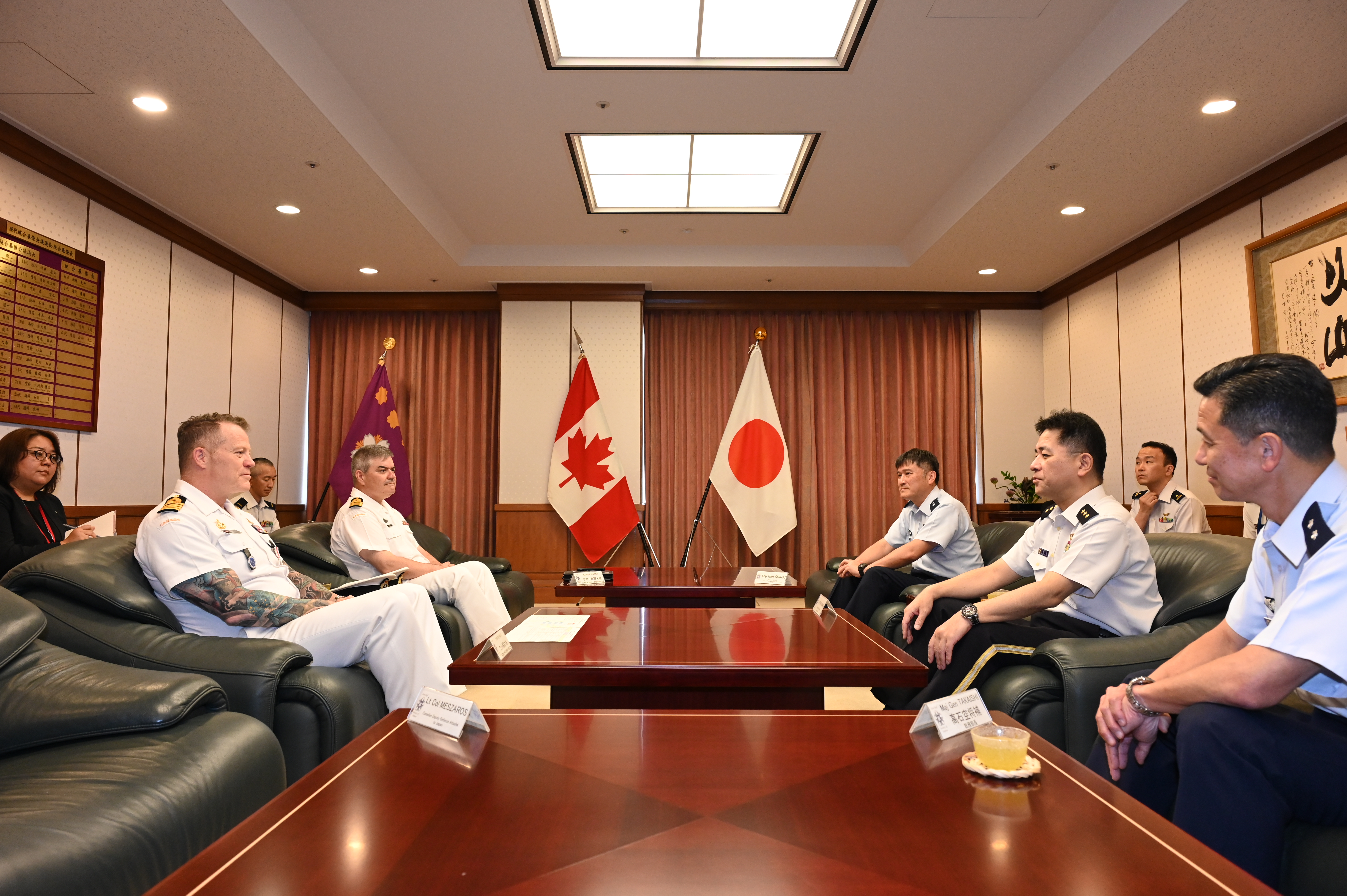 駐日カナダ大使館付国防武官