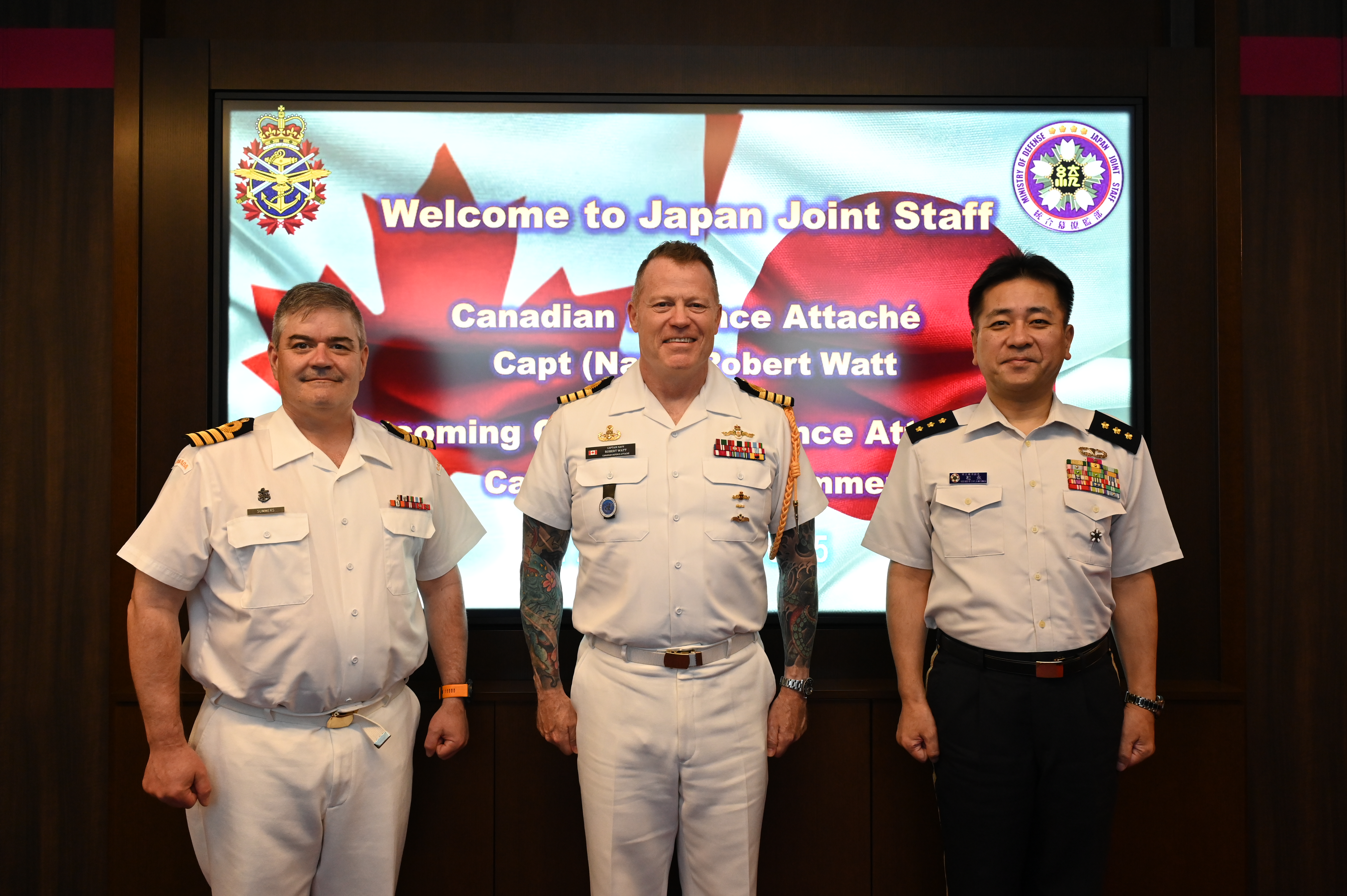駐日カナダ大使館付国防武官