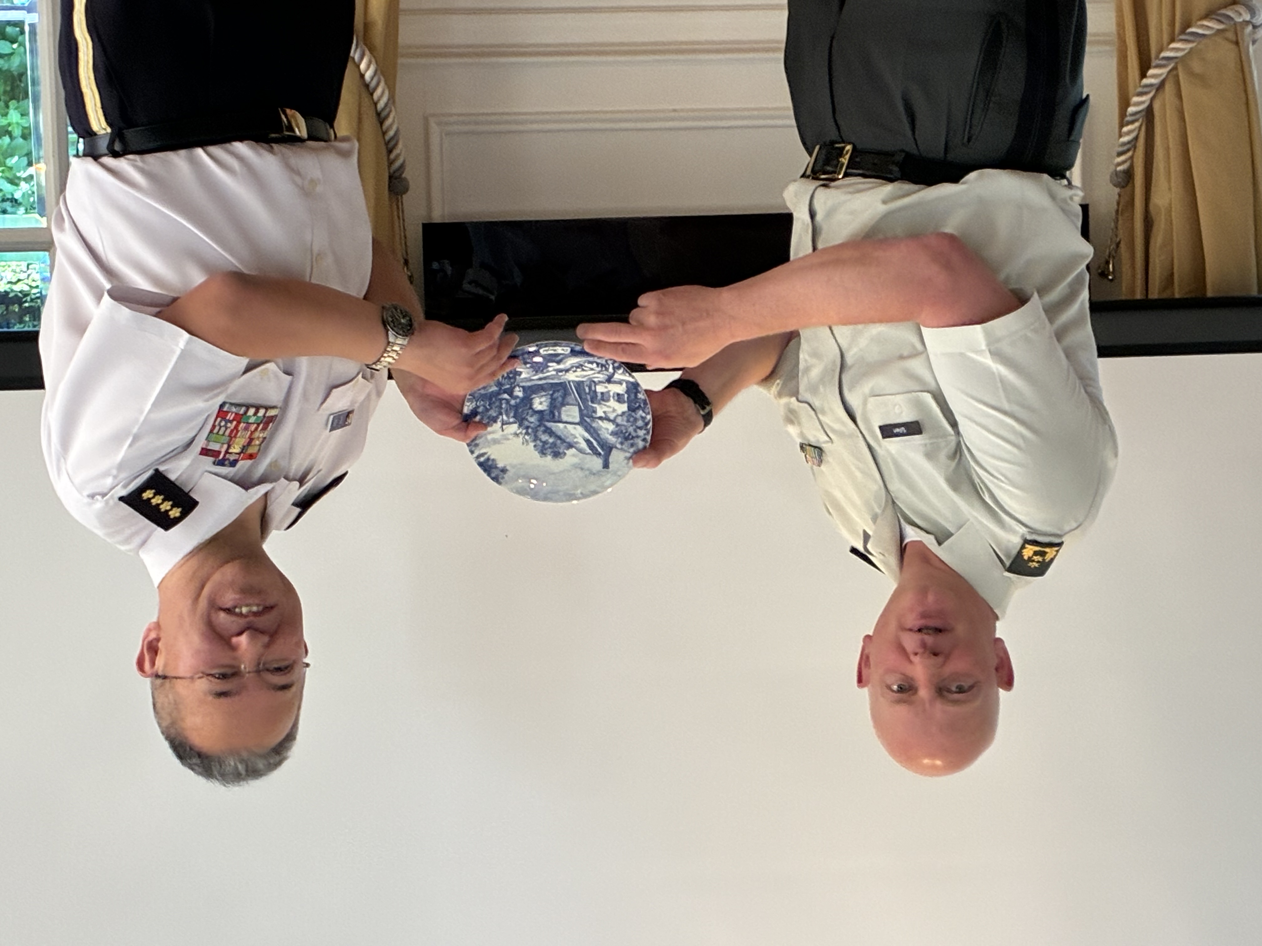 蘭国防大学訪問団
