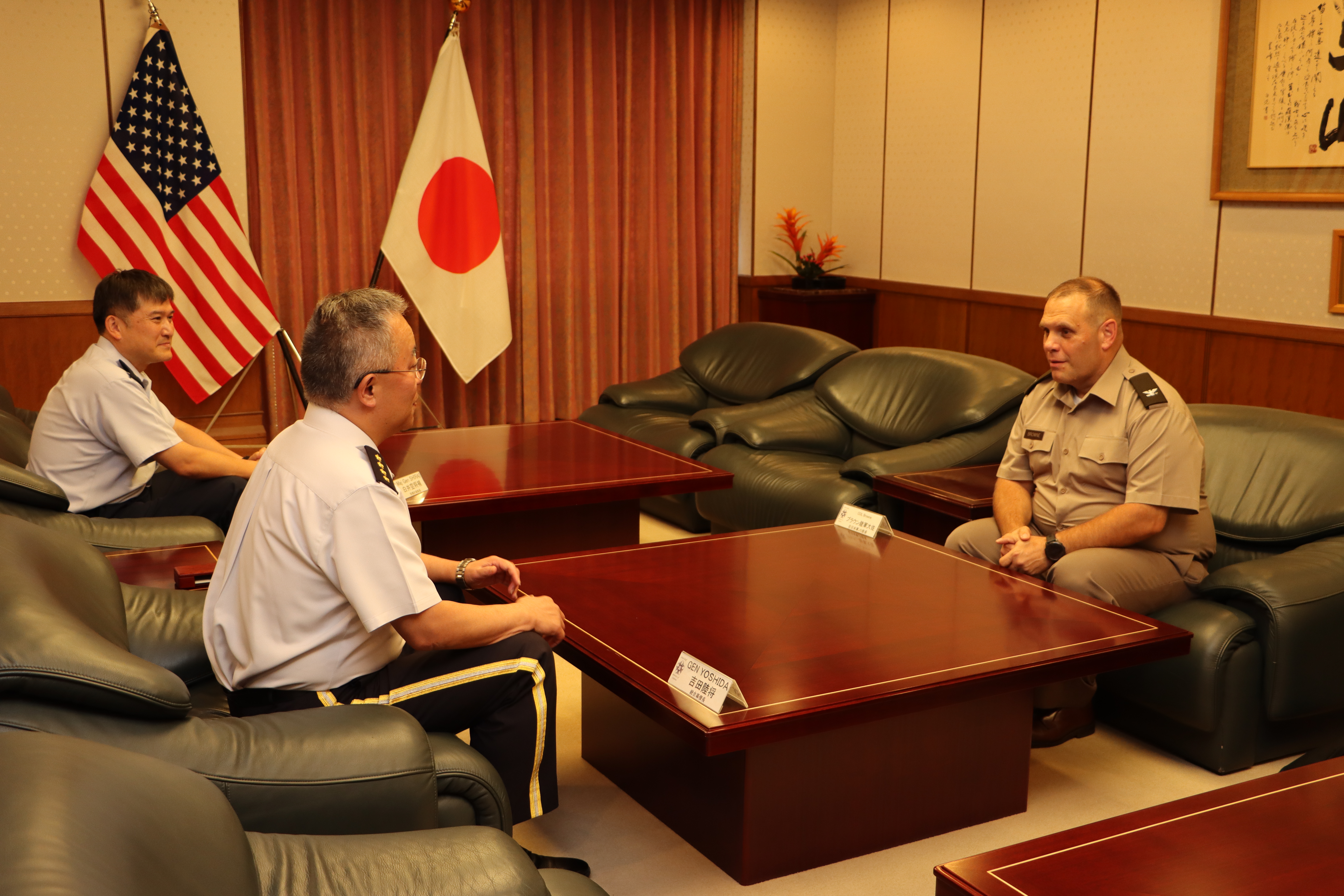 在日米軍司令部第５部長