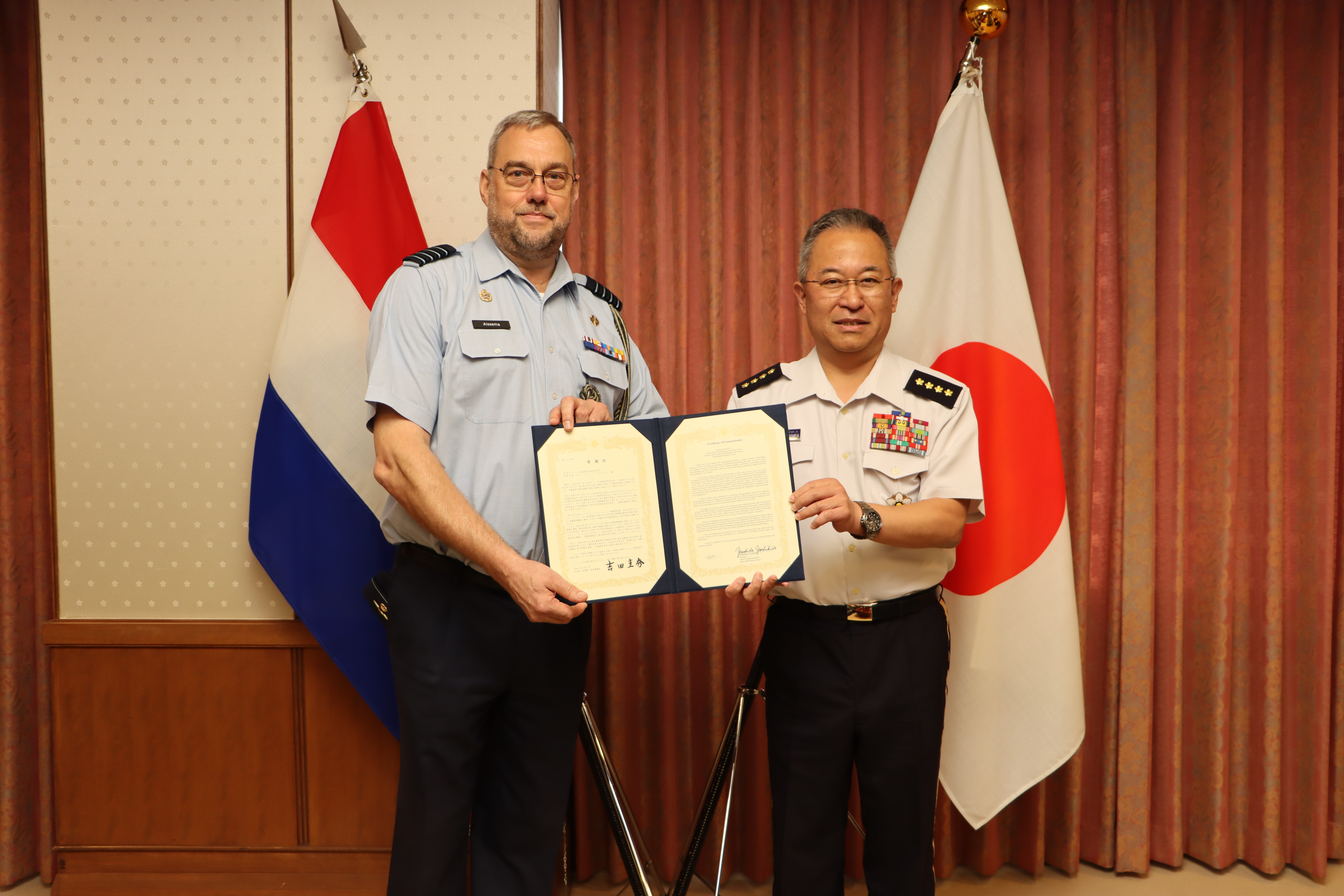 在京オランダ国防武官