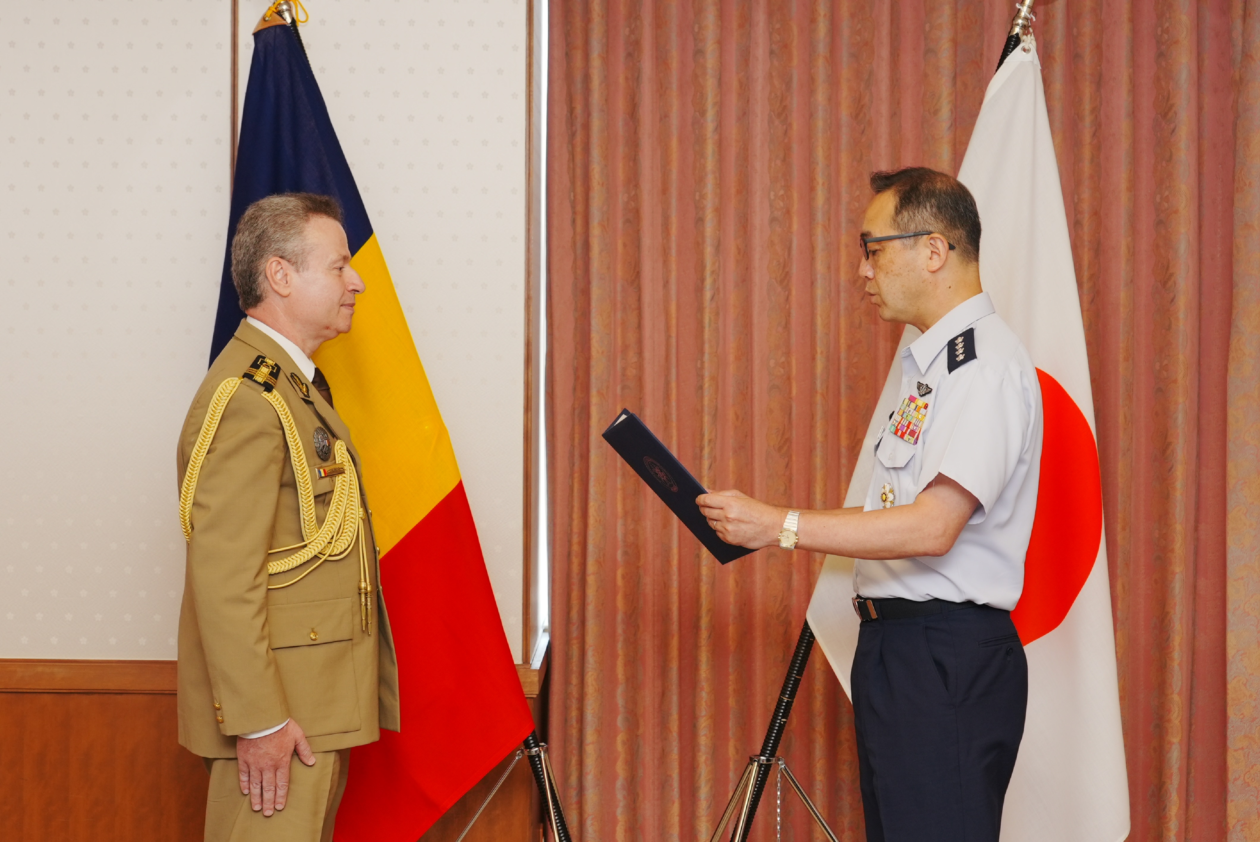 在京ルーマニア国防武官