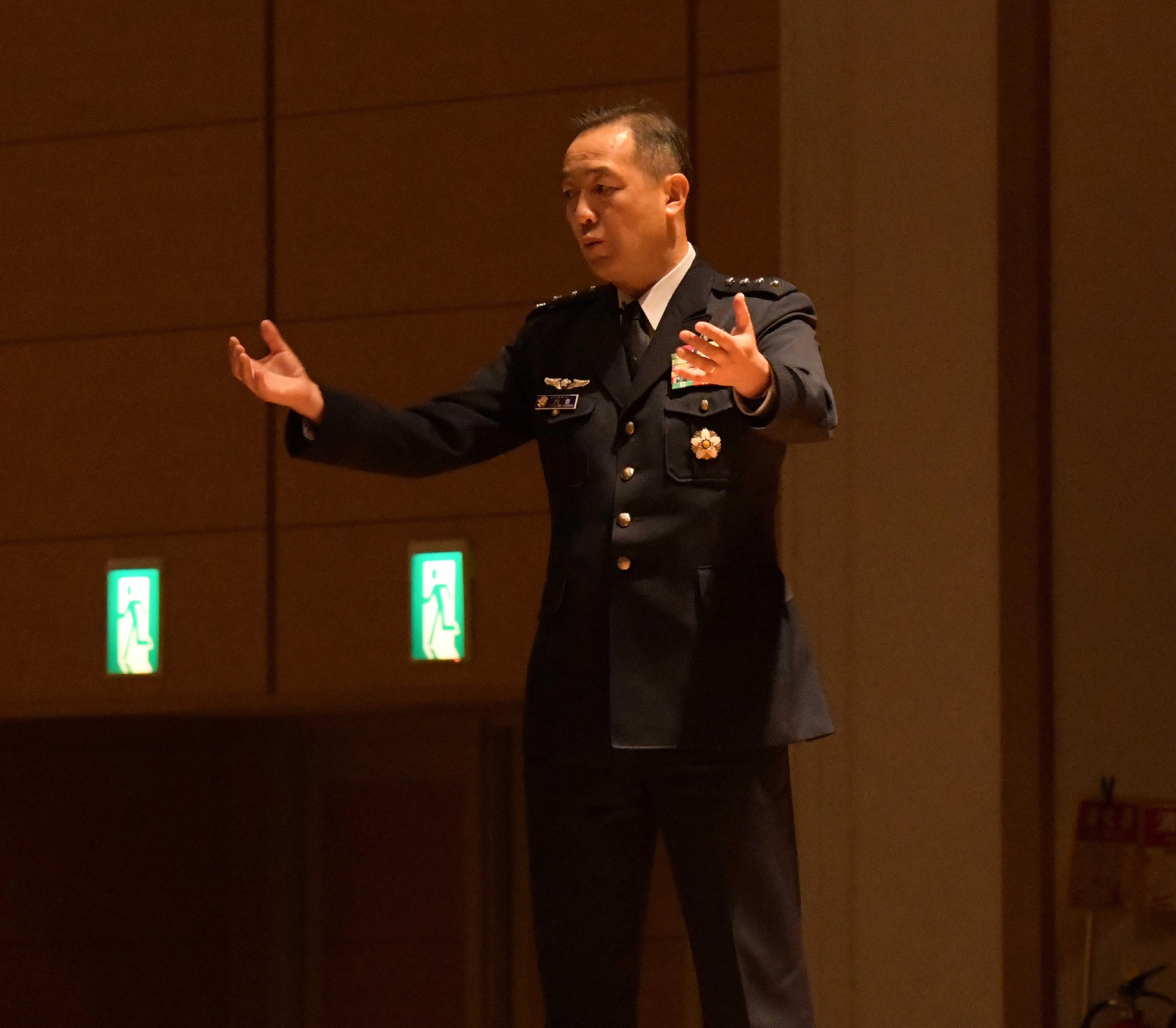 防衛大学校第４学年に対する統幕長講話