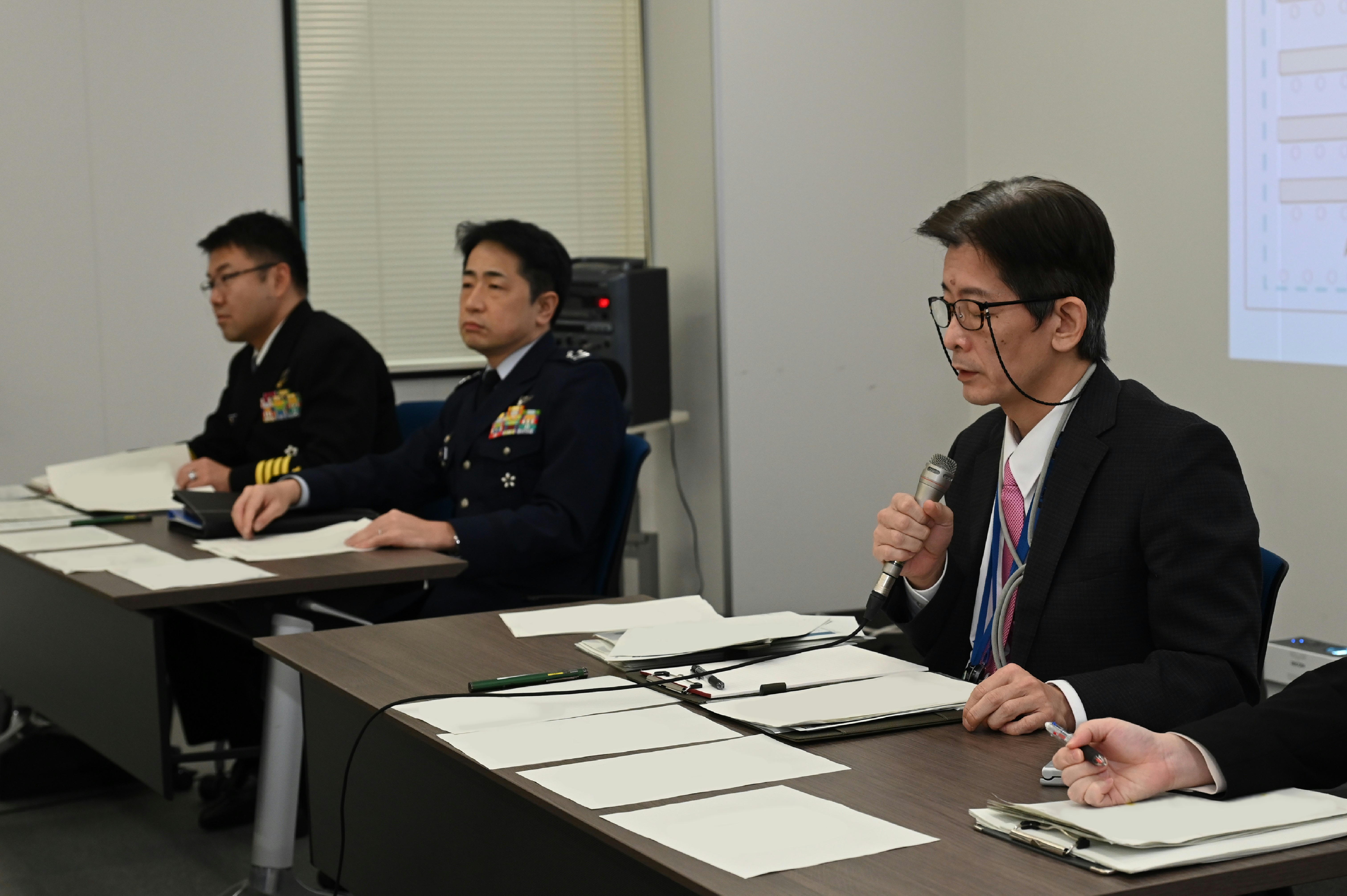 在京武官団への説明：自衛隊機へのレーダー照射事案