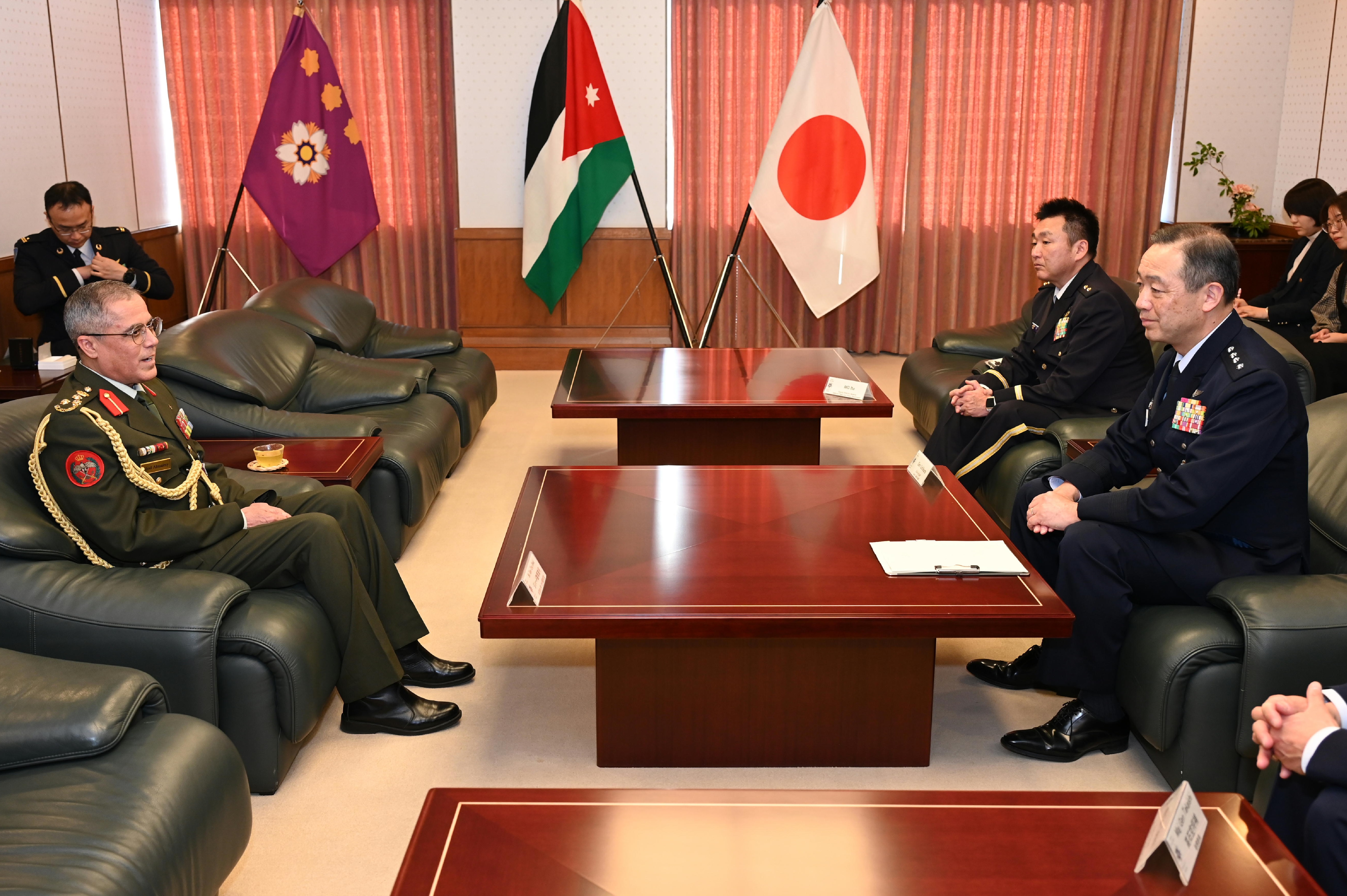在京ヨルダン国防武官