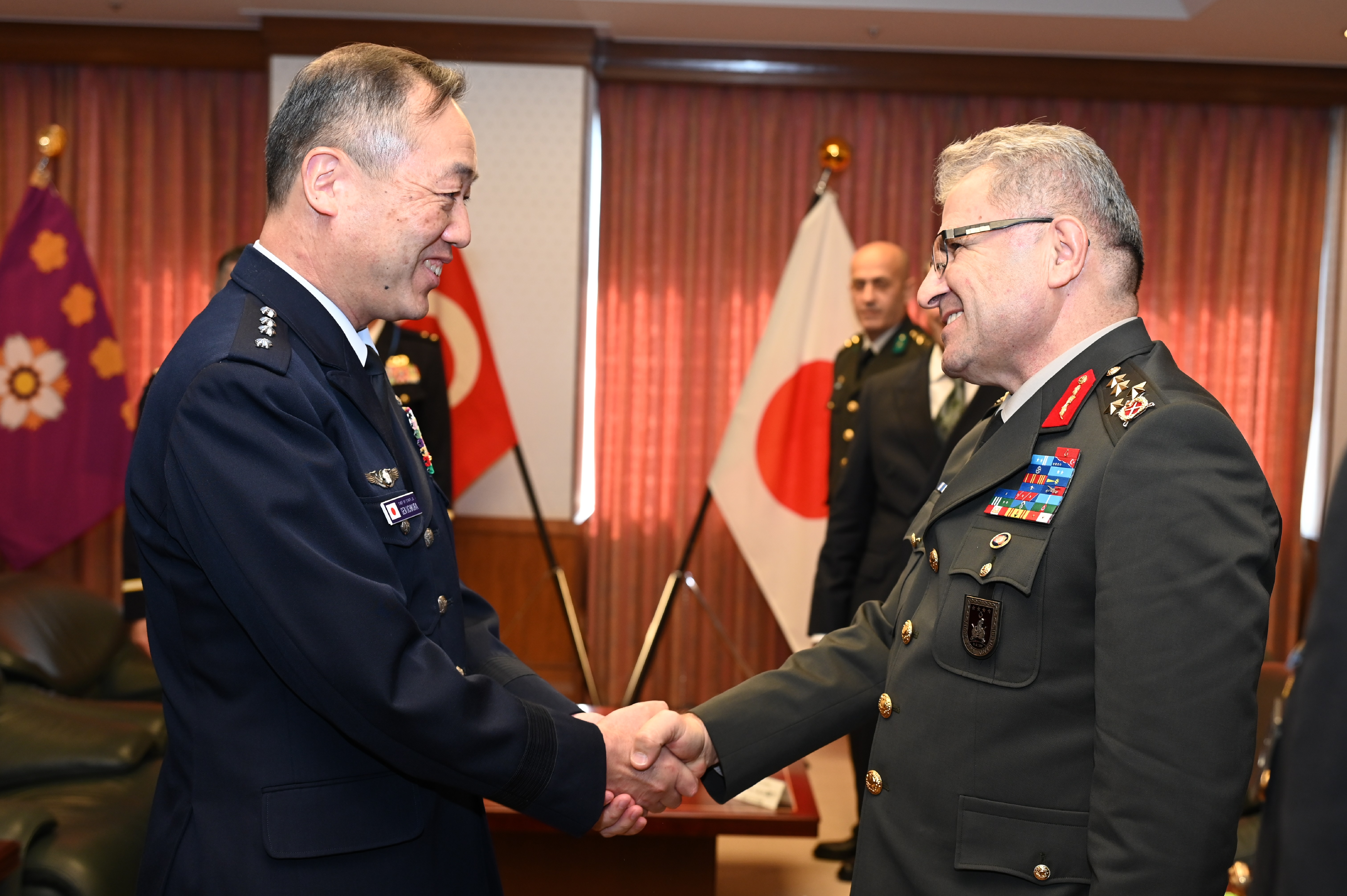 トルコ陸軍司令官による統合幕僚長表敬