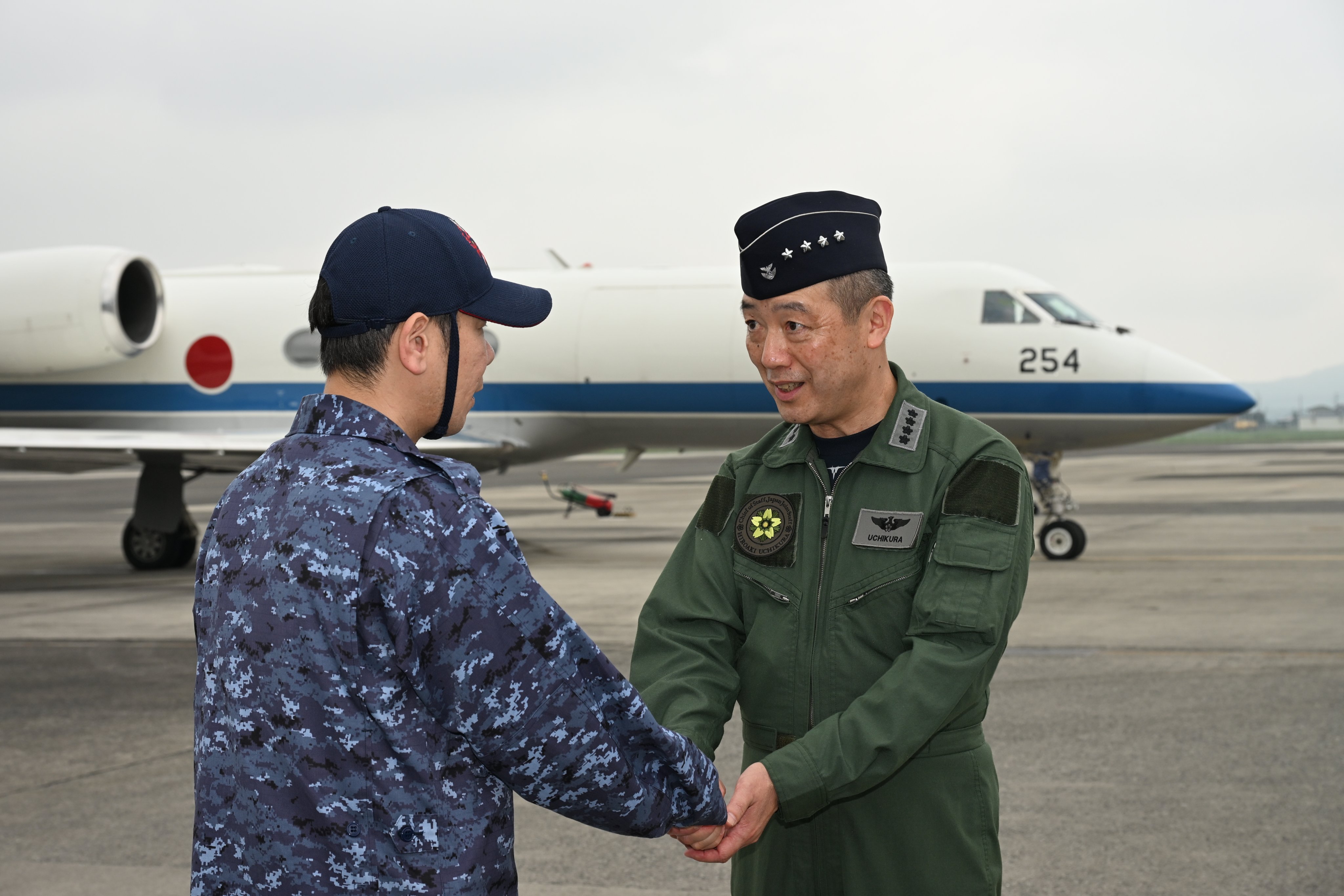 鹿屋航空基地視察