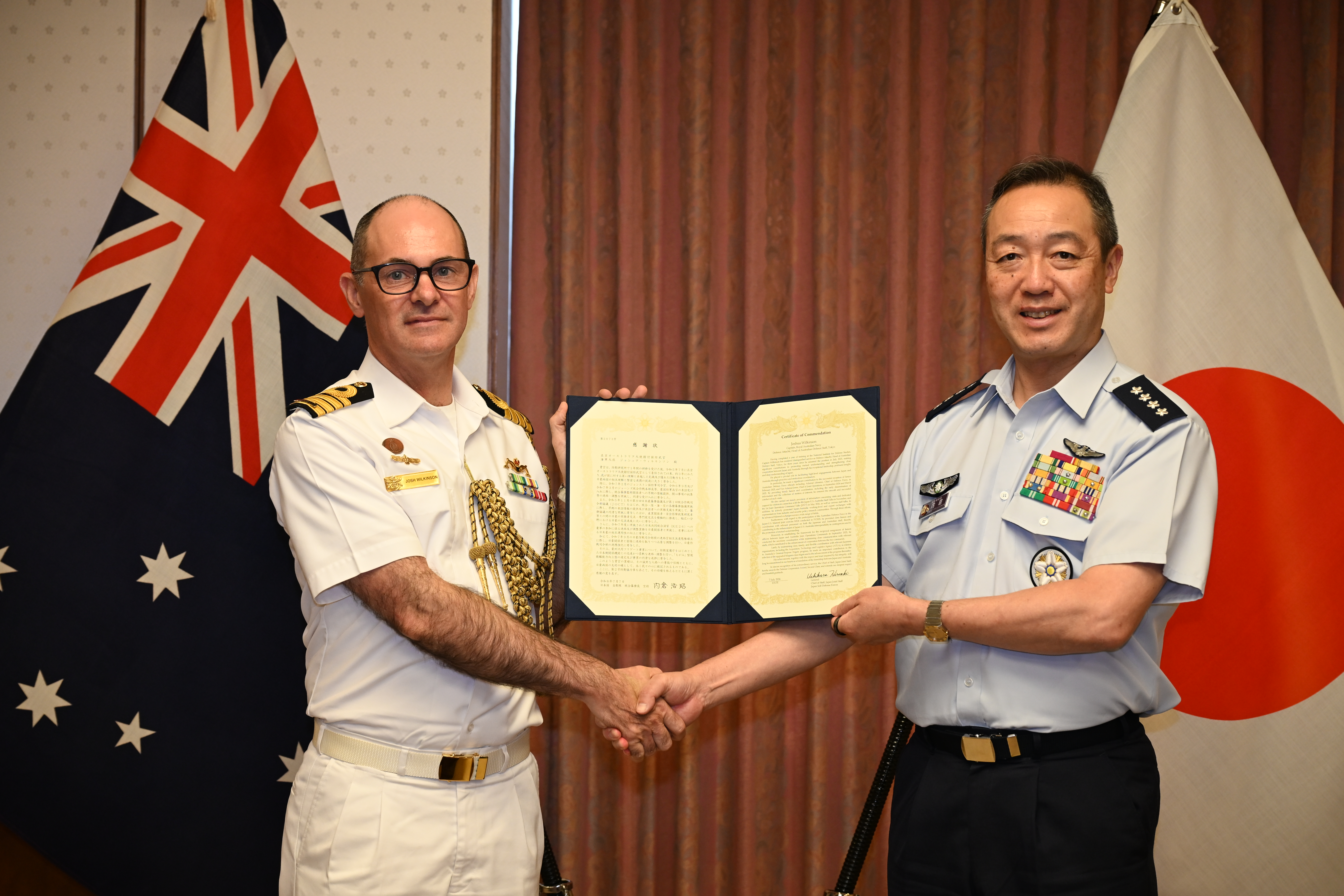 在京オーストラリア大使館付国防武官