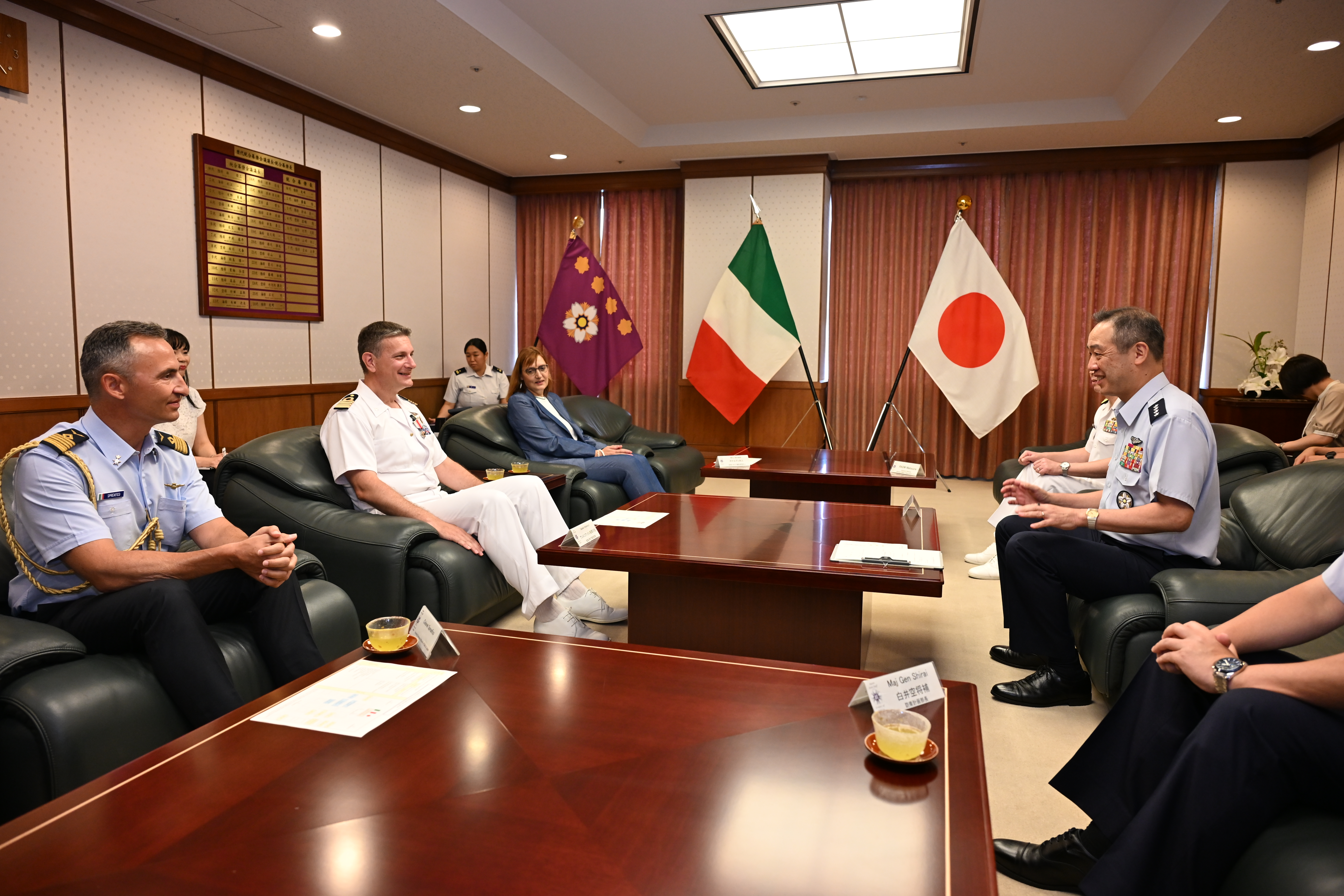 在京イタリア大使館付国防武官