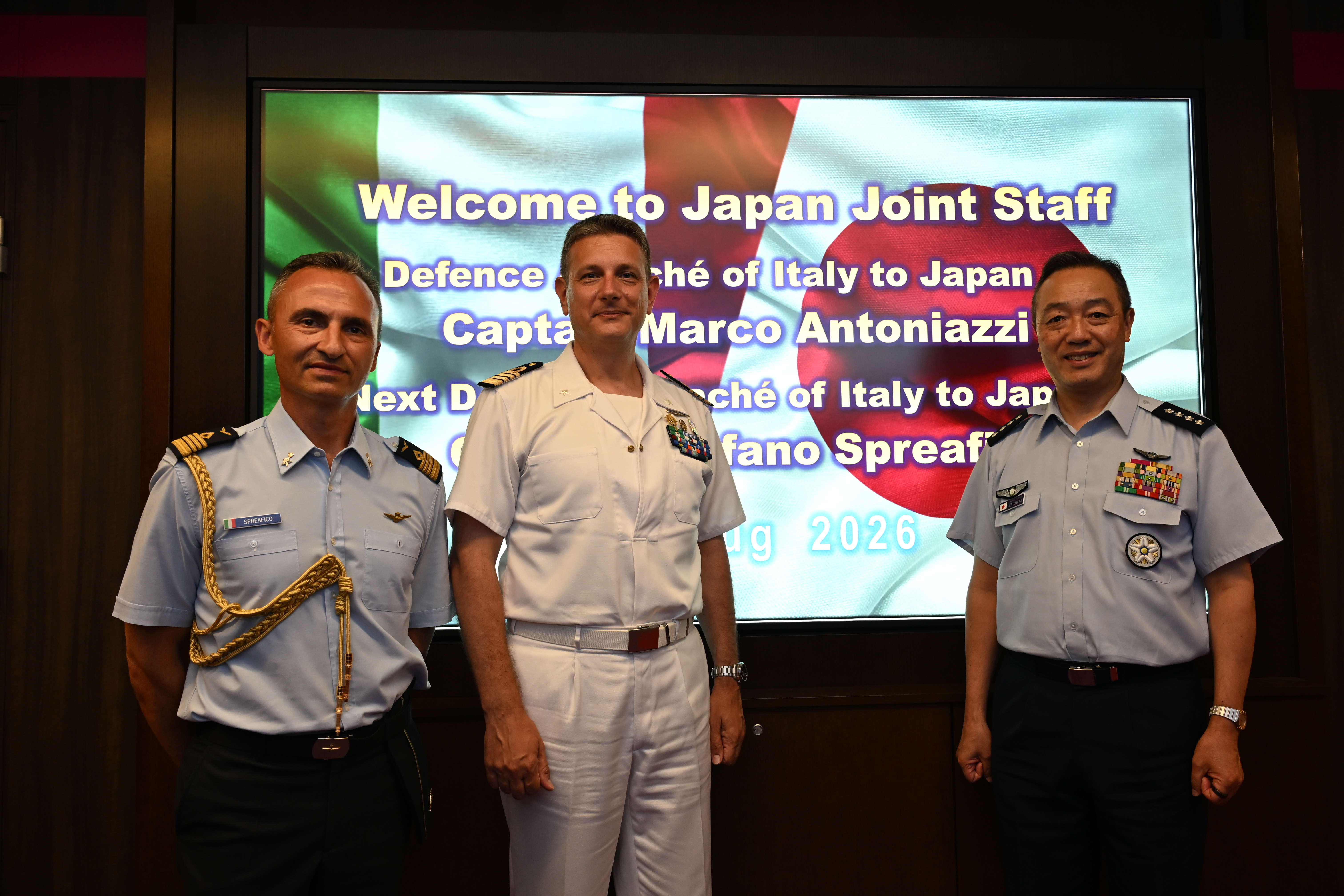在京イタリア大使館付国防武官