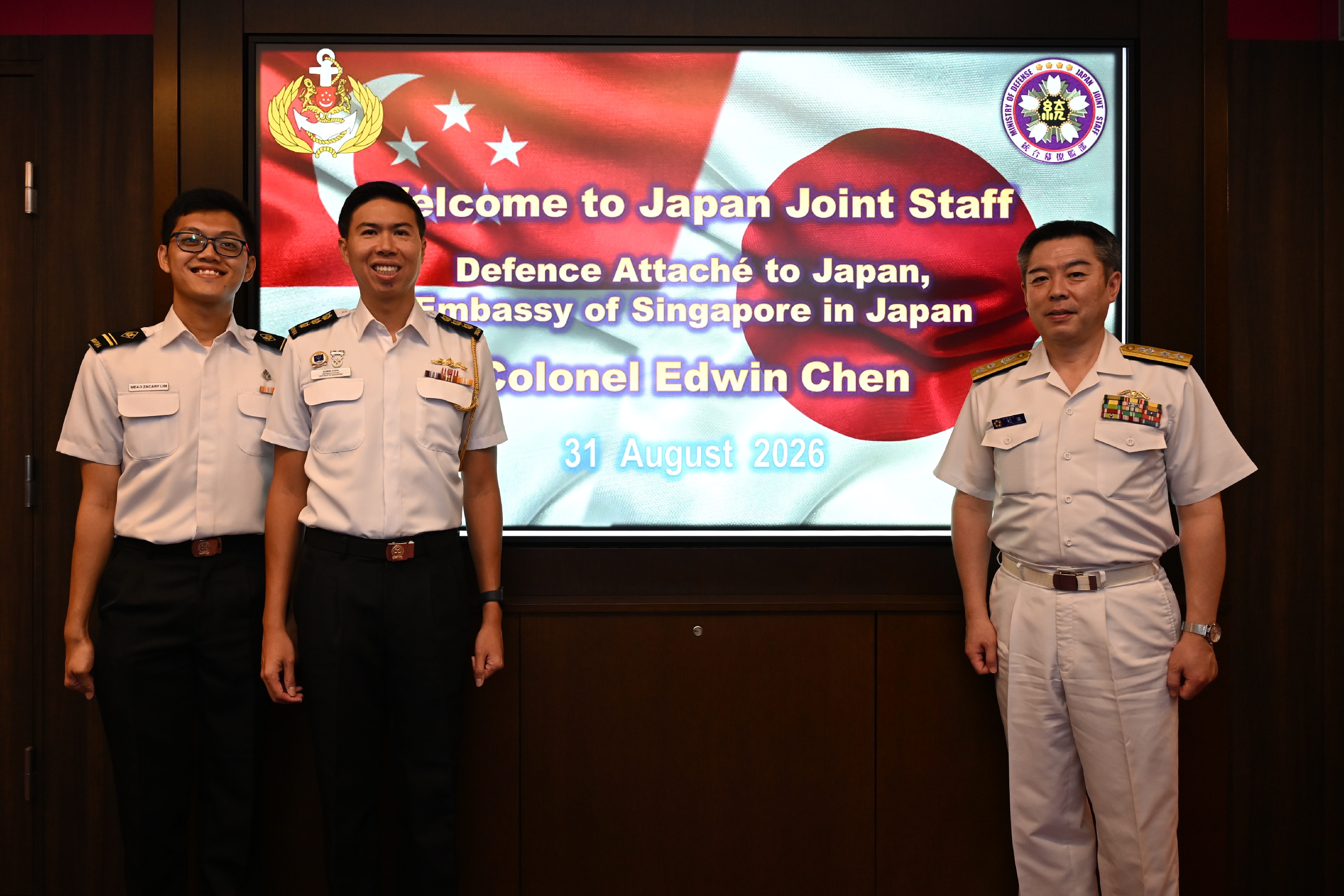 在京シンガポール大使館付国防武官