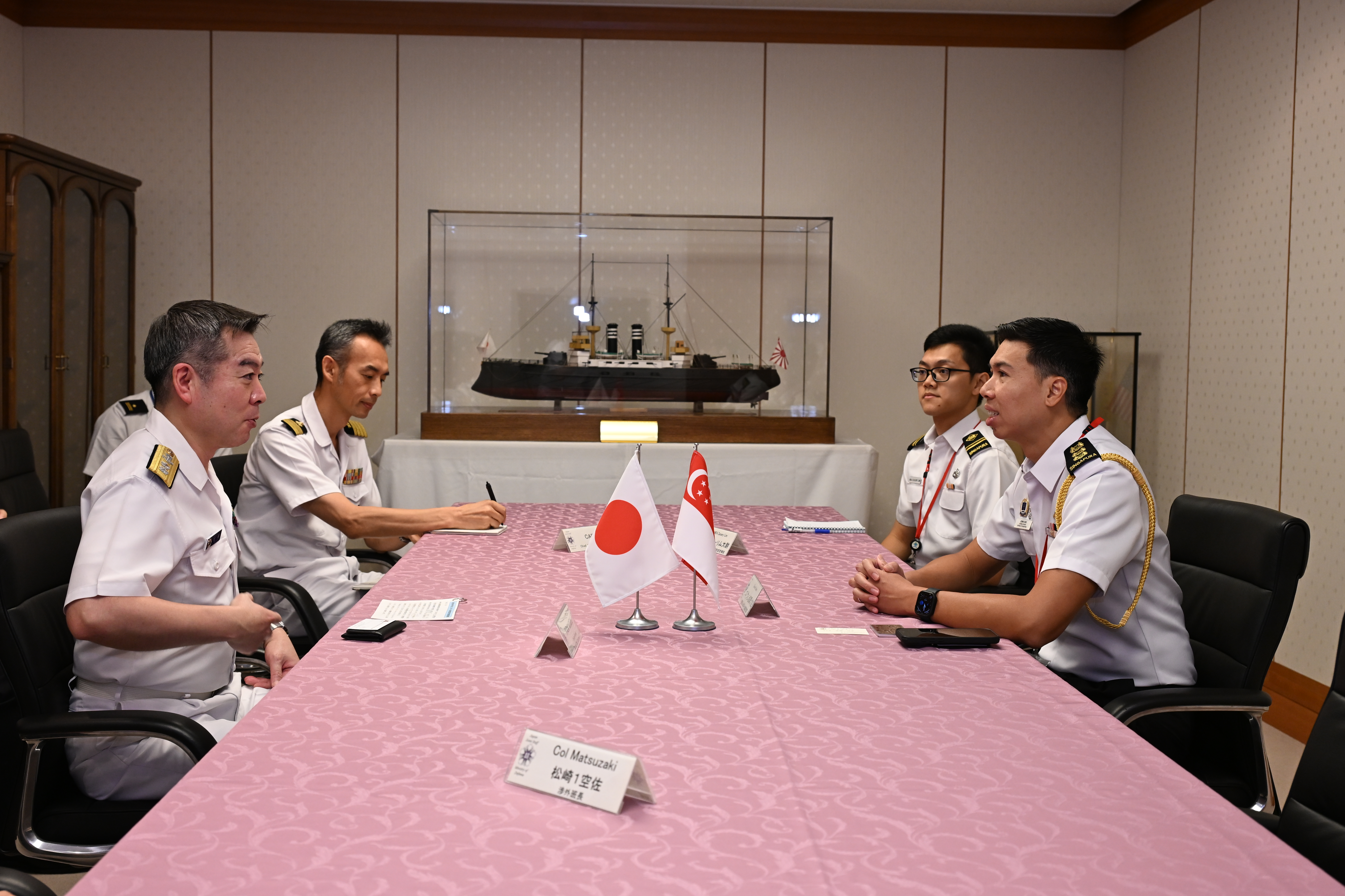 在京シンガポール大使館付国防武官