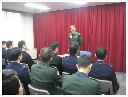 Address by the JASDF Western Air Defense Force Commander