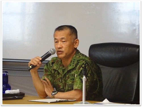 Address by Vice Commanding General of Central Readiness Force