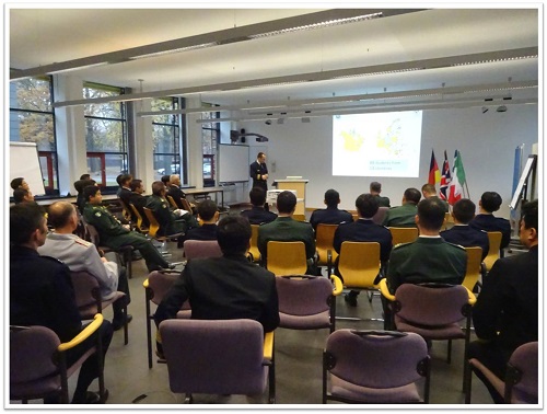 Briefing at Federal Armed Forces Command and Staff College