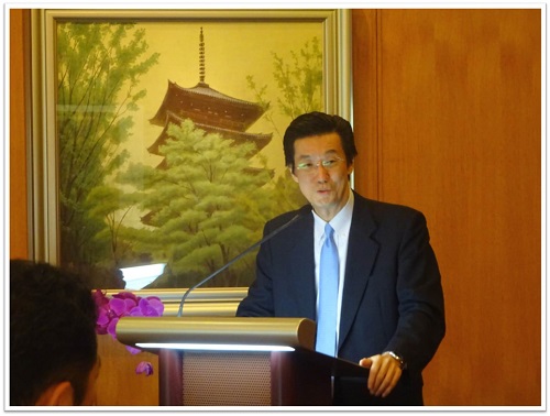 Lecture by the Ambassador Shinoda