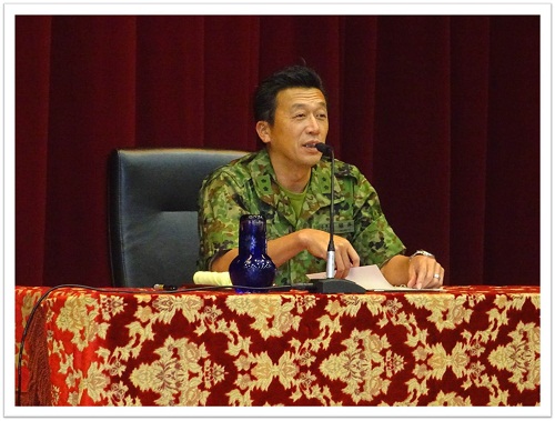 Address by Vice Commanding General of Central Readiness Force