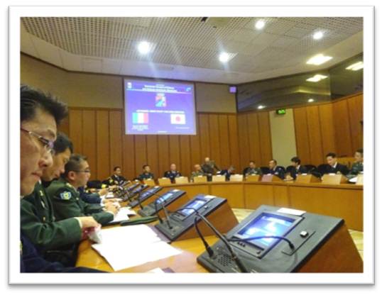 Briefing at National Armaments Directorate