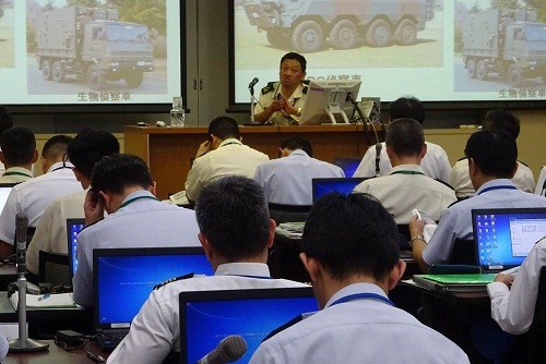 Lecture by an active service officer