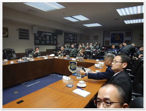 在日米軍、在日米空軍及び朝鮮国連軍後方司令部研修