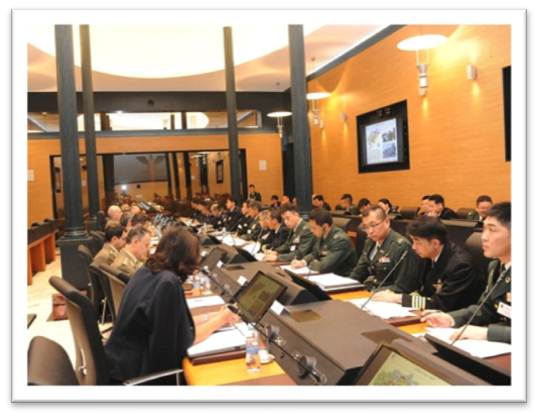 各課室紹介：教育課【現地研修（国外）】 統合幕僚学校