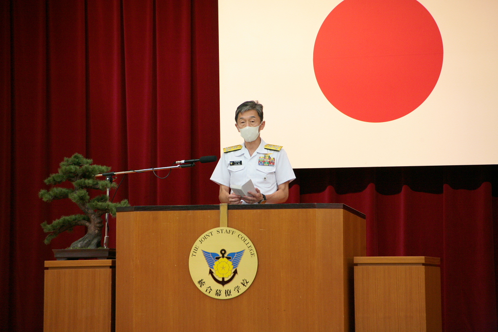【学校長式辞】