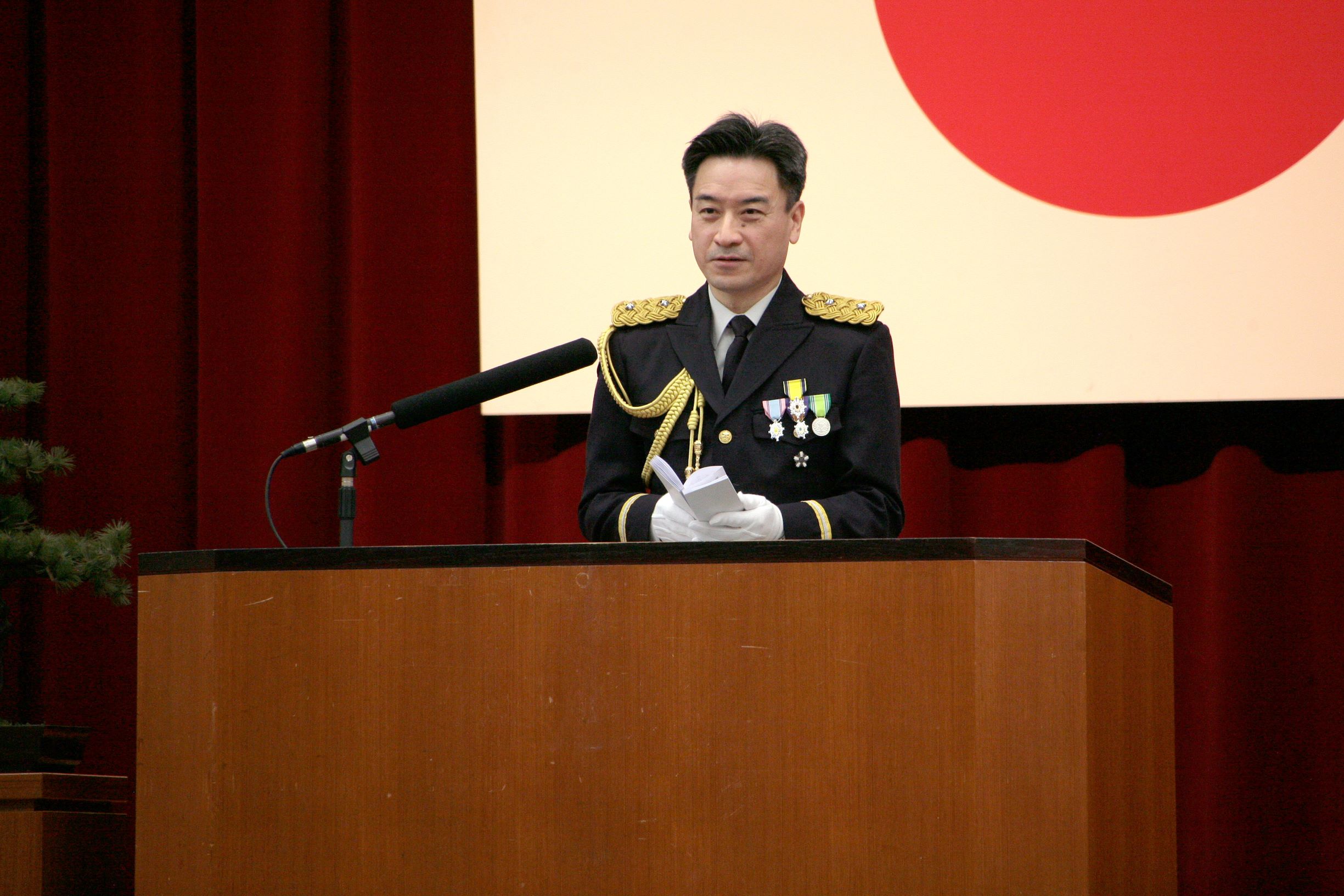 トピックス 自衛隊高級課程合同入校式