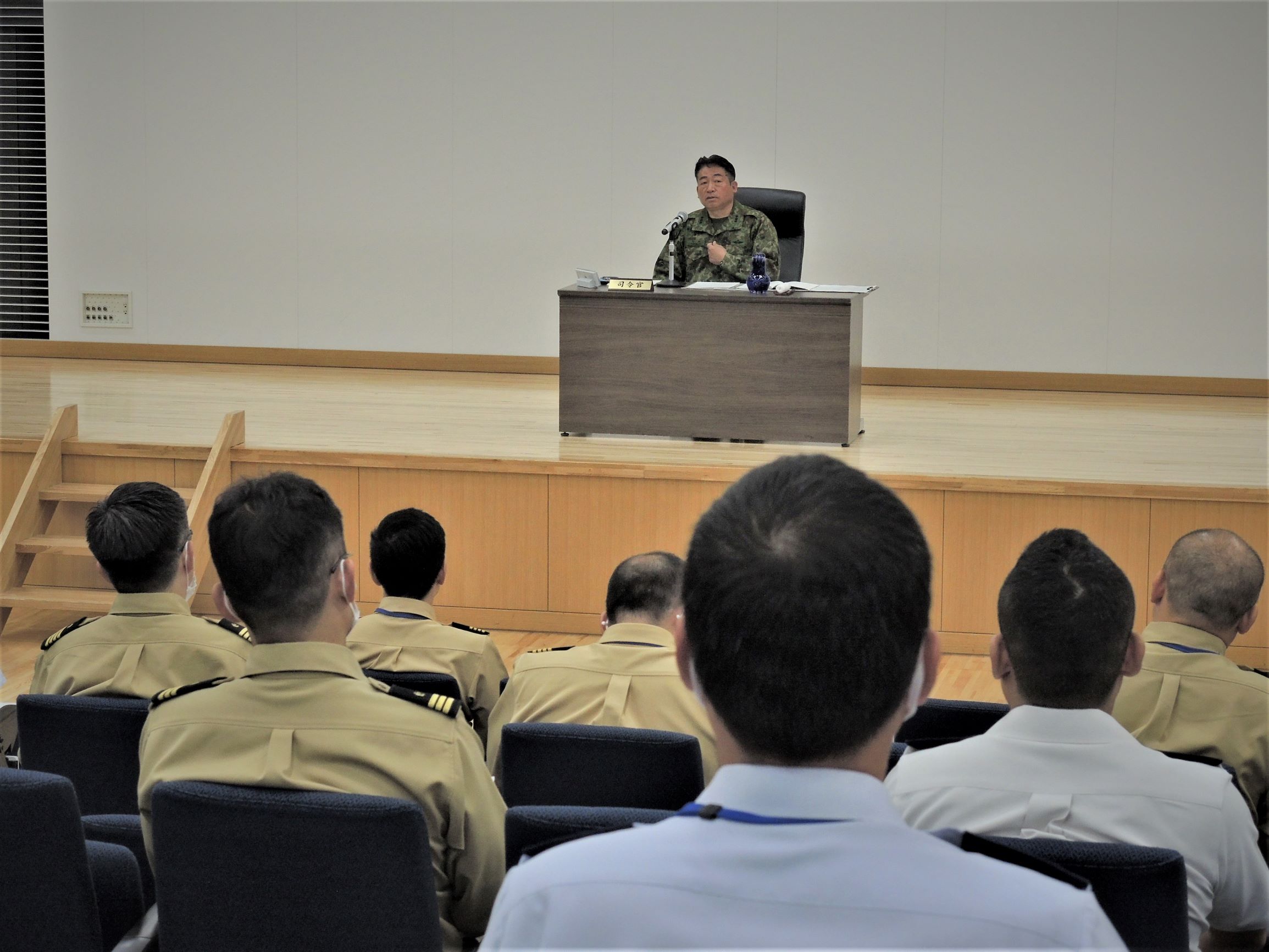 陸総隊司令官講話