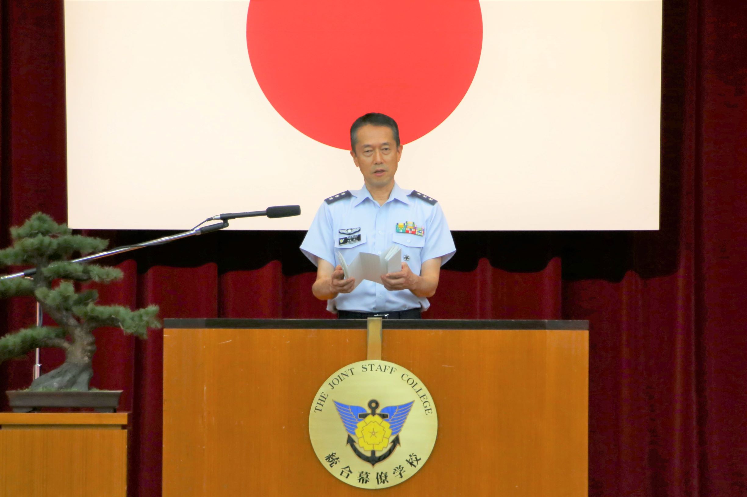 【学校長式辞】