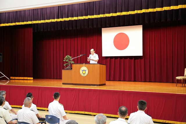 学校長式辞