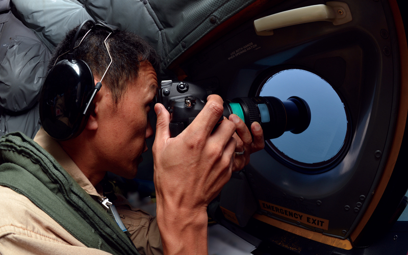 哨戒機（P-3C）による監視任務