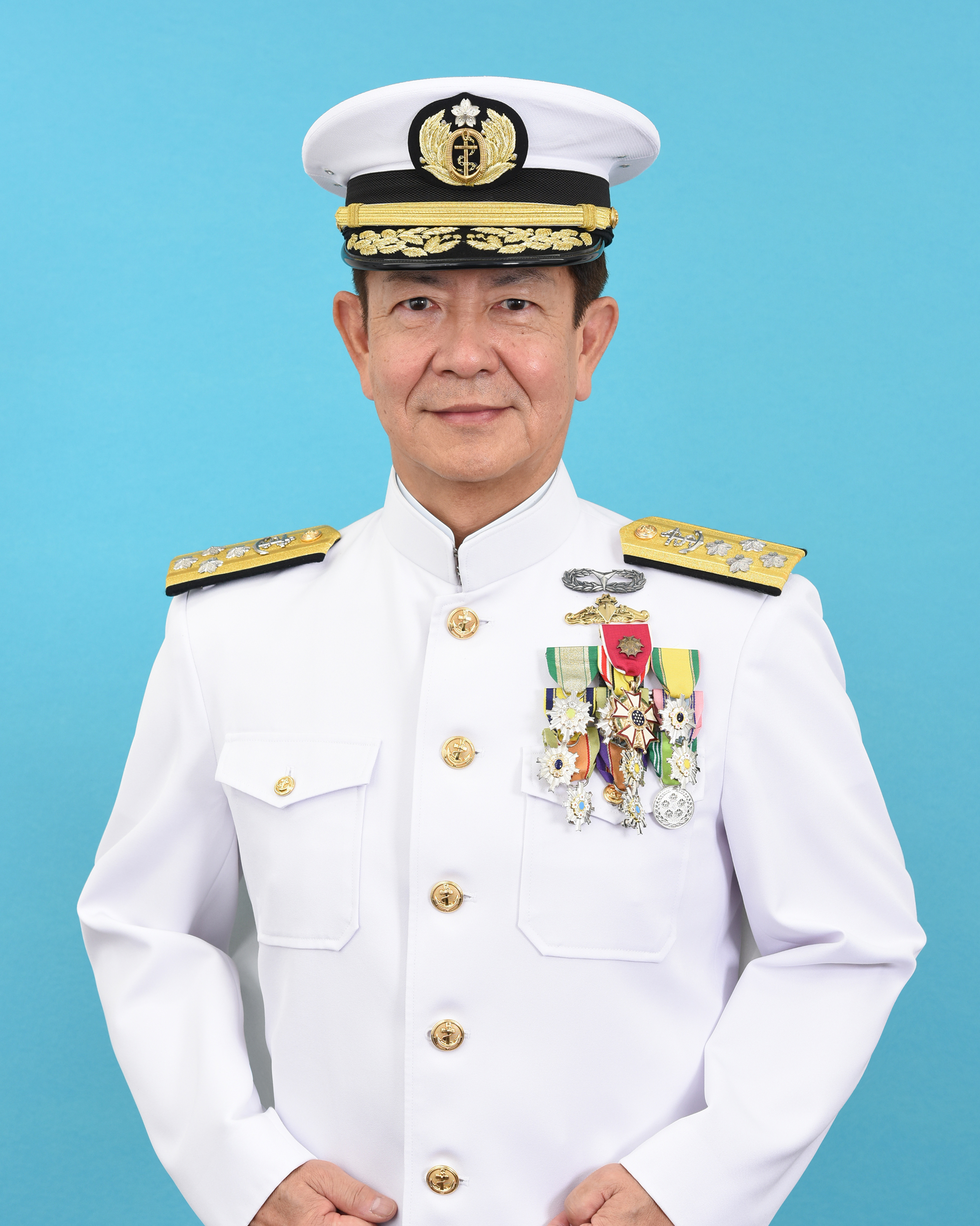 Admiral SAITO Akira, The 36th Chief of Staff, JMSDF