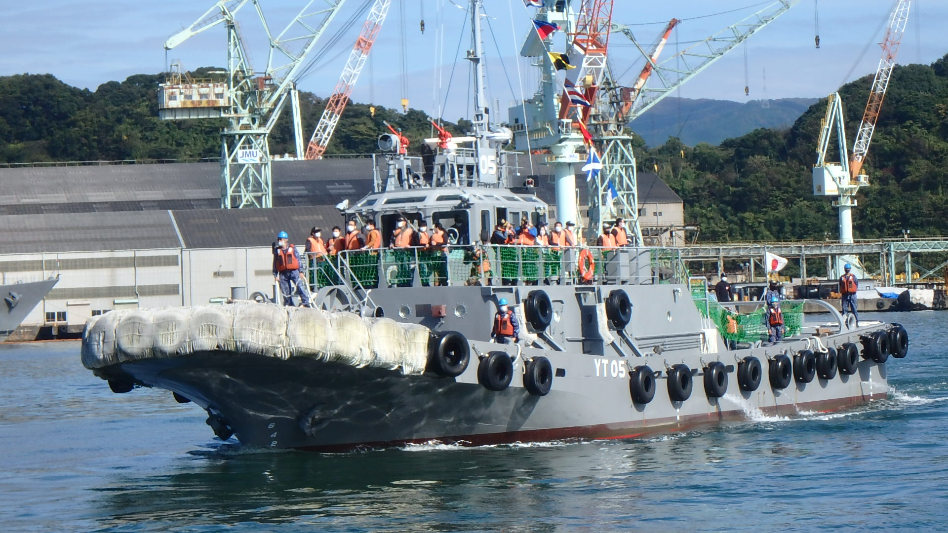 舞鶴地方隊オータムフェスタ体験航海募集｜海上自衛隊 〔JMSDF