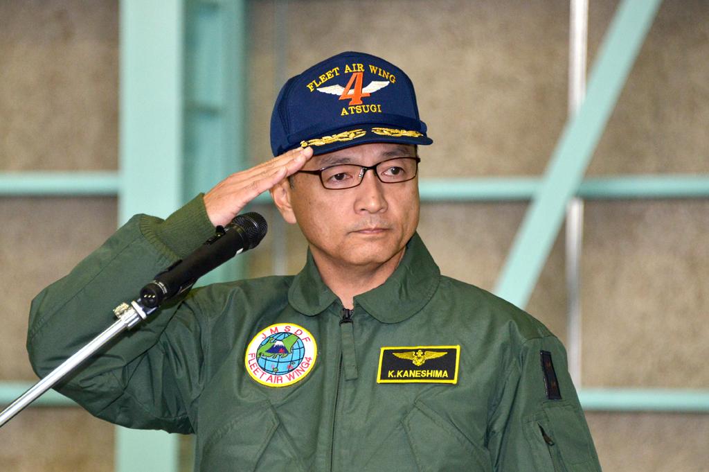 第4航空群司令 金嶋海将補